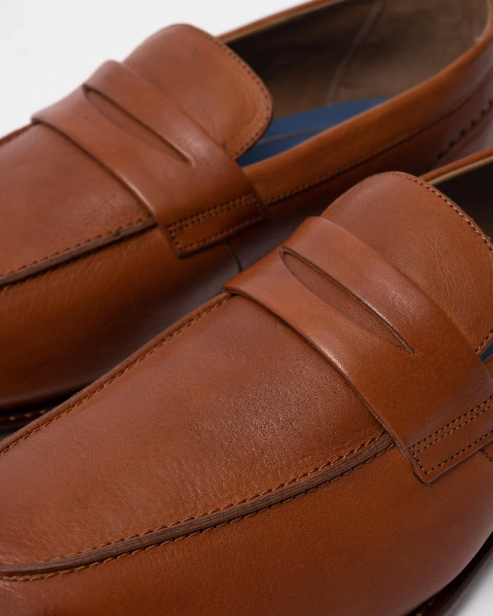 Oliver Sweeney Buckland Mens Milled Leather Penny Loafers - Image 2