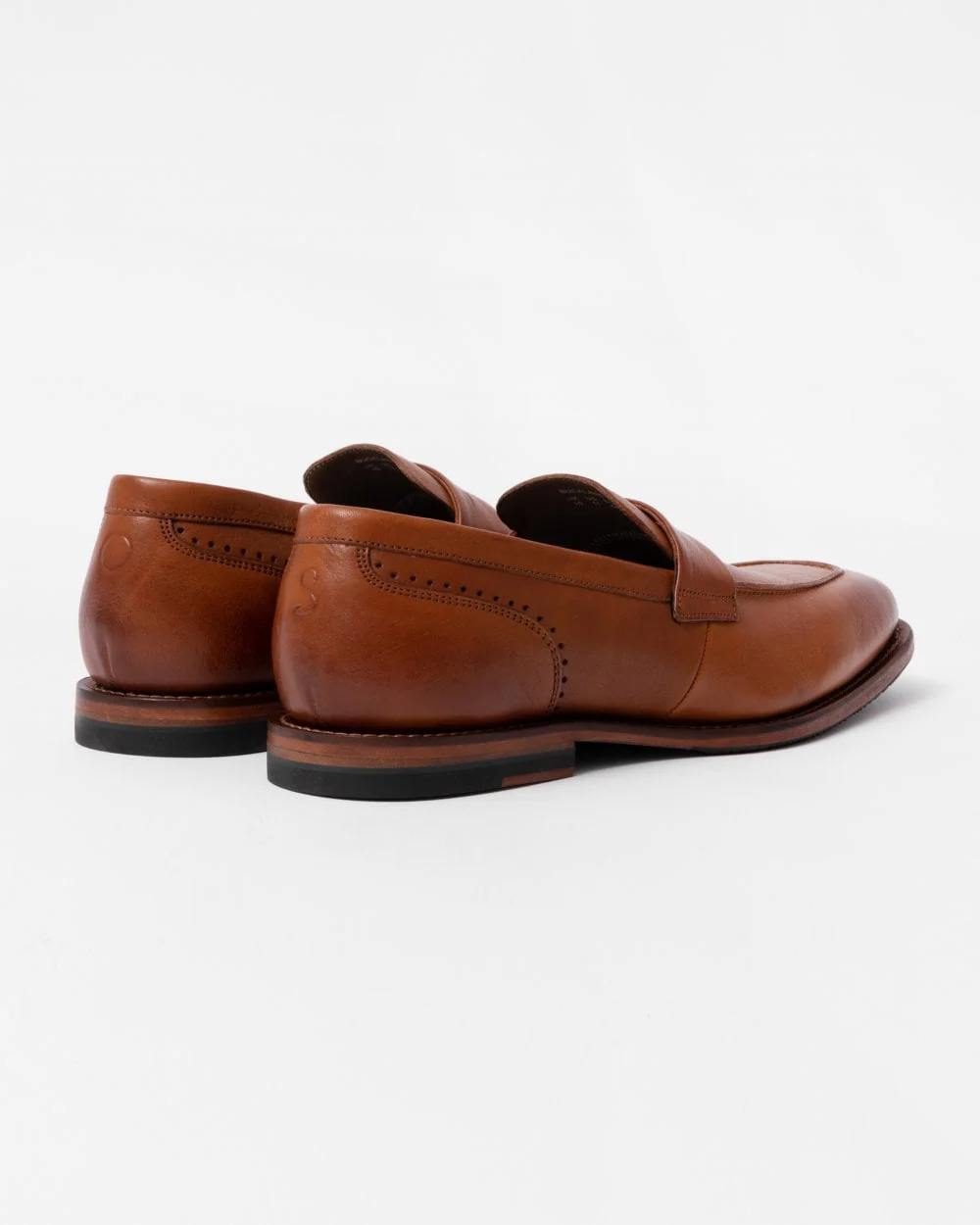 Oliver Sweeney Buckland Mens Milled Leather Penny Loafers - Image 3