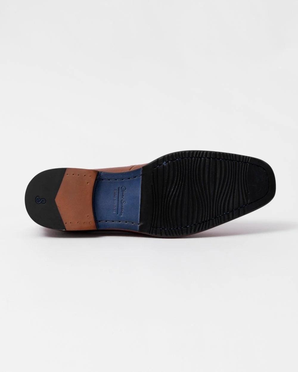Oliver Sweeney Buckland Mens Milled Leather Penny Loafers - Image 4