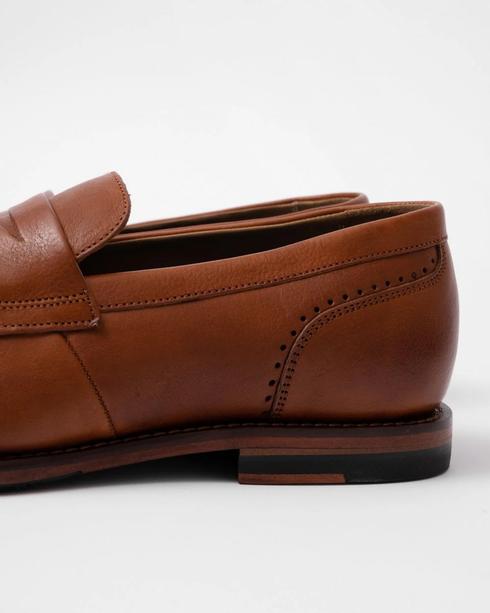 Oliver Sweeney Buckland Mens Milled Leather Penny Loafers - Image 6