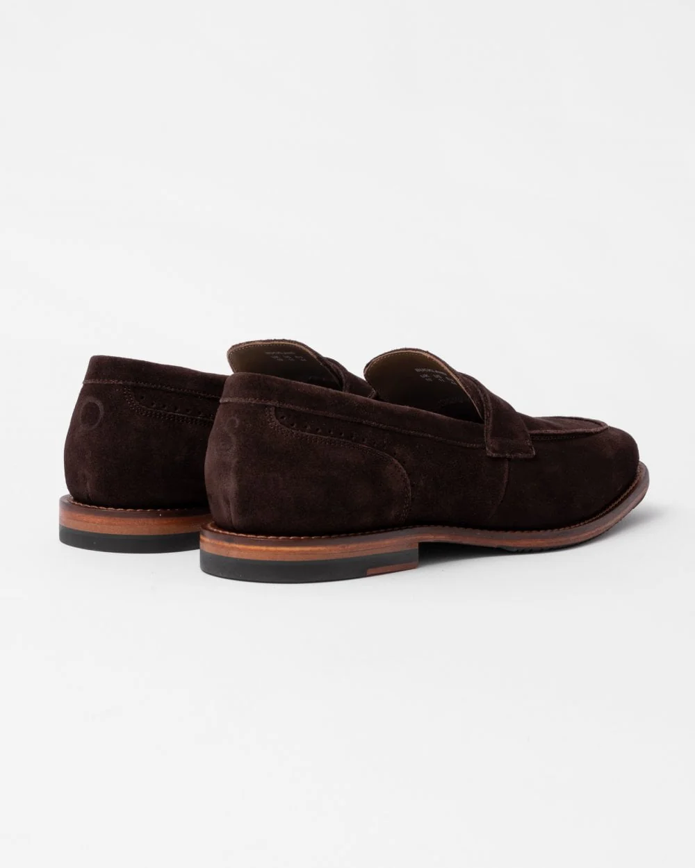 Oliver Sweeney Buckland Mens Suede Penny Loafers - Image 2