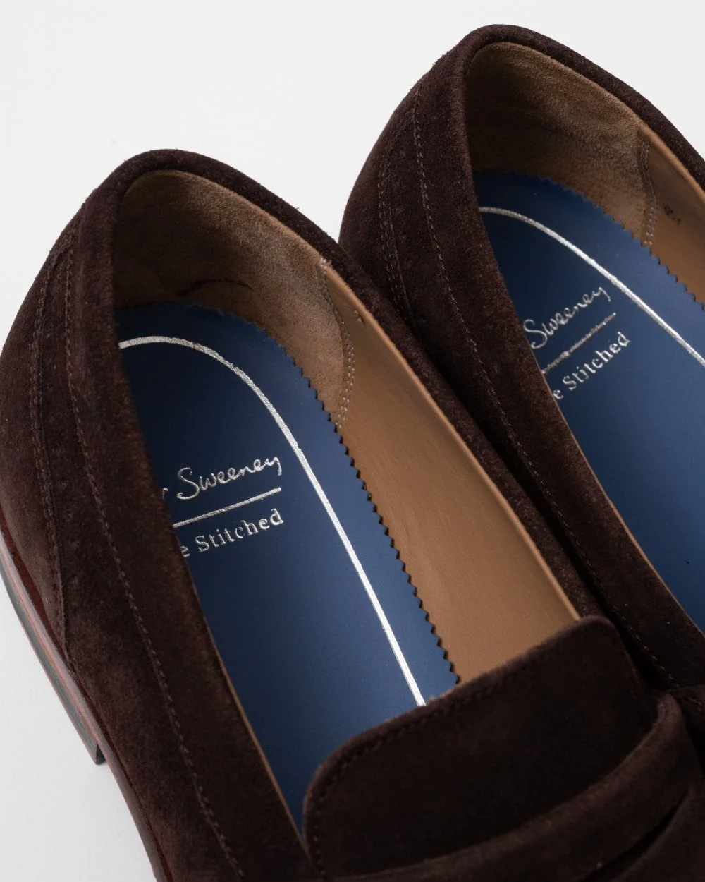 Oliver Sweeney Buckland Mens Suede Penny Loafers - Image 4