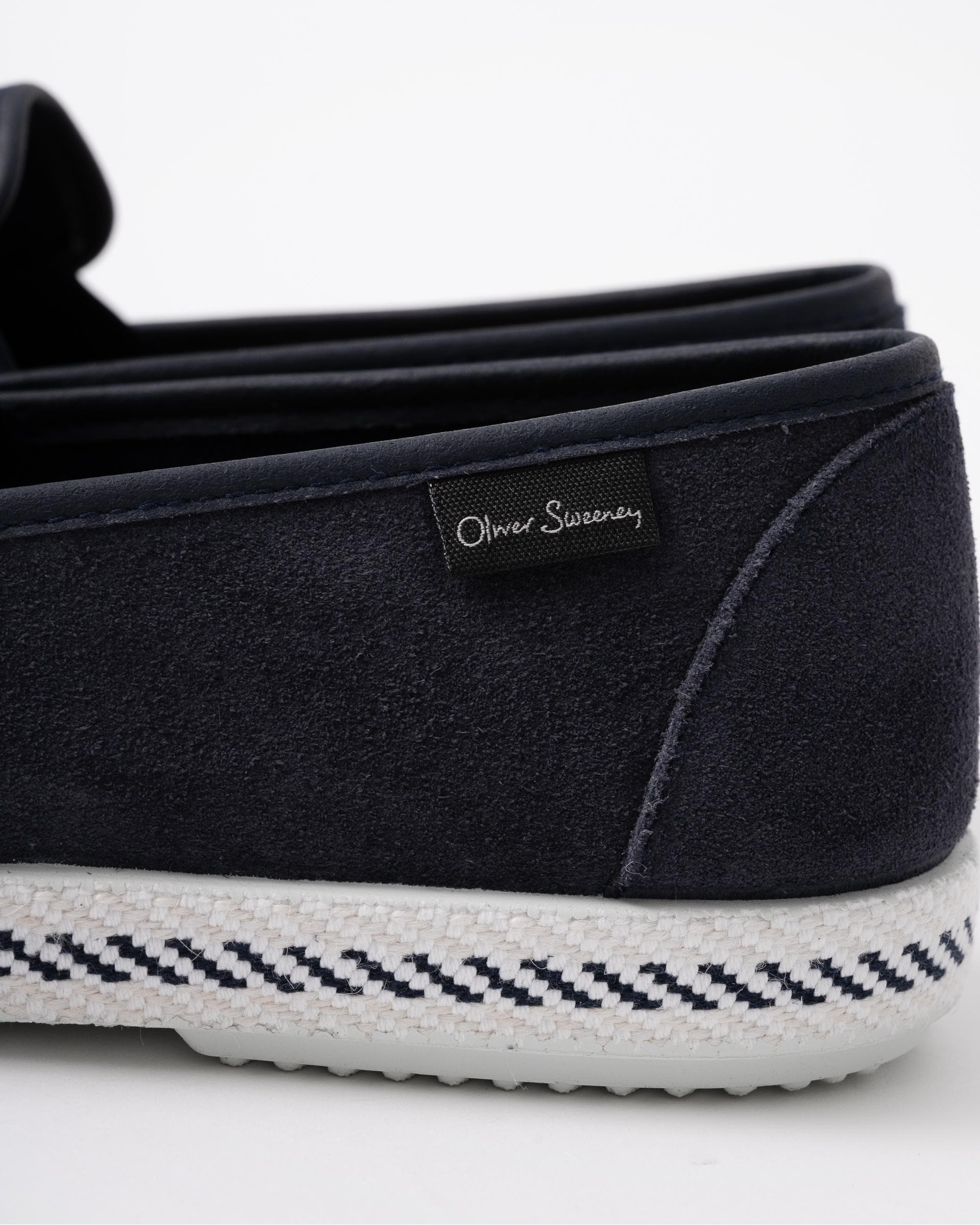 Oliver Sweeney Campomar Mens Suede Espadrilles - Navy - Image 5