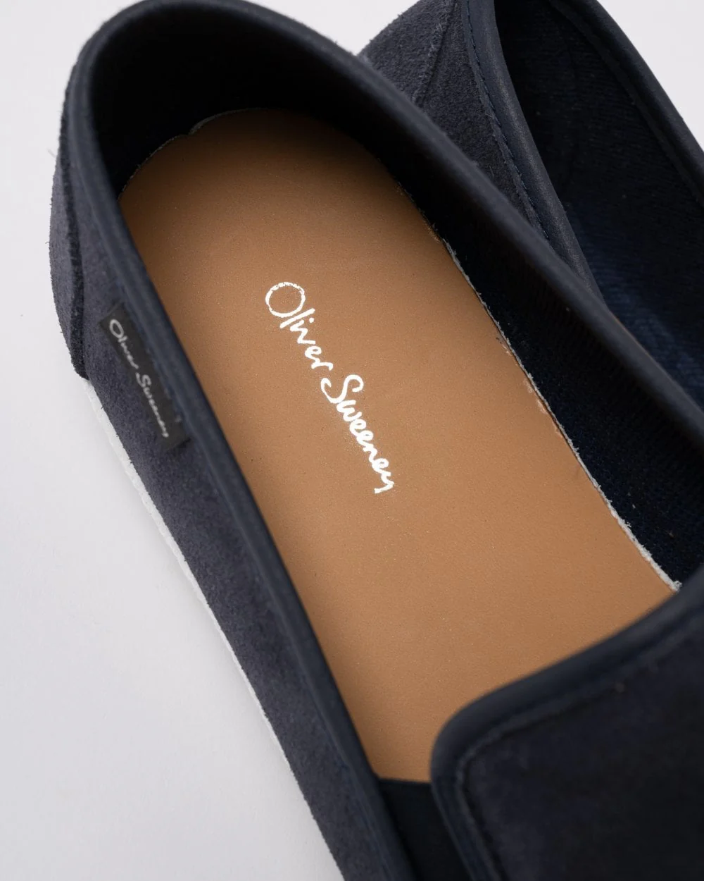 Oliver Sweeney Campomar Mens Suede Espadrilles - Navy - Image 6