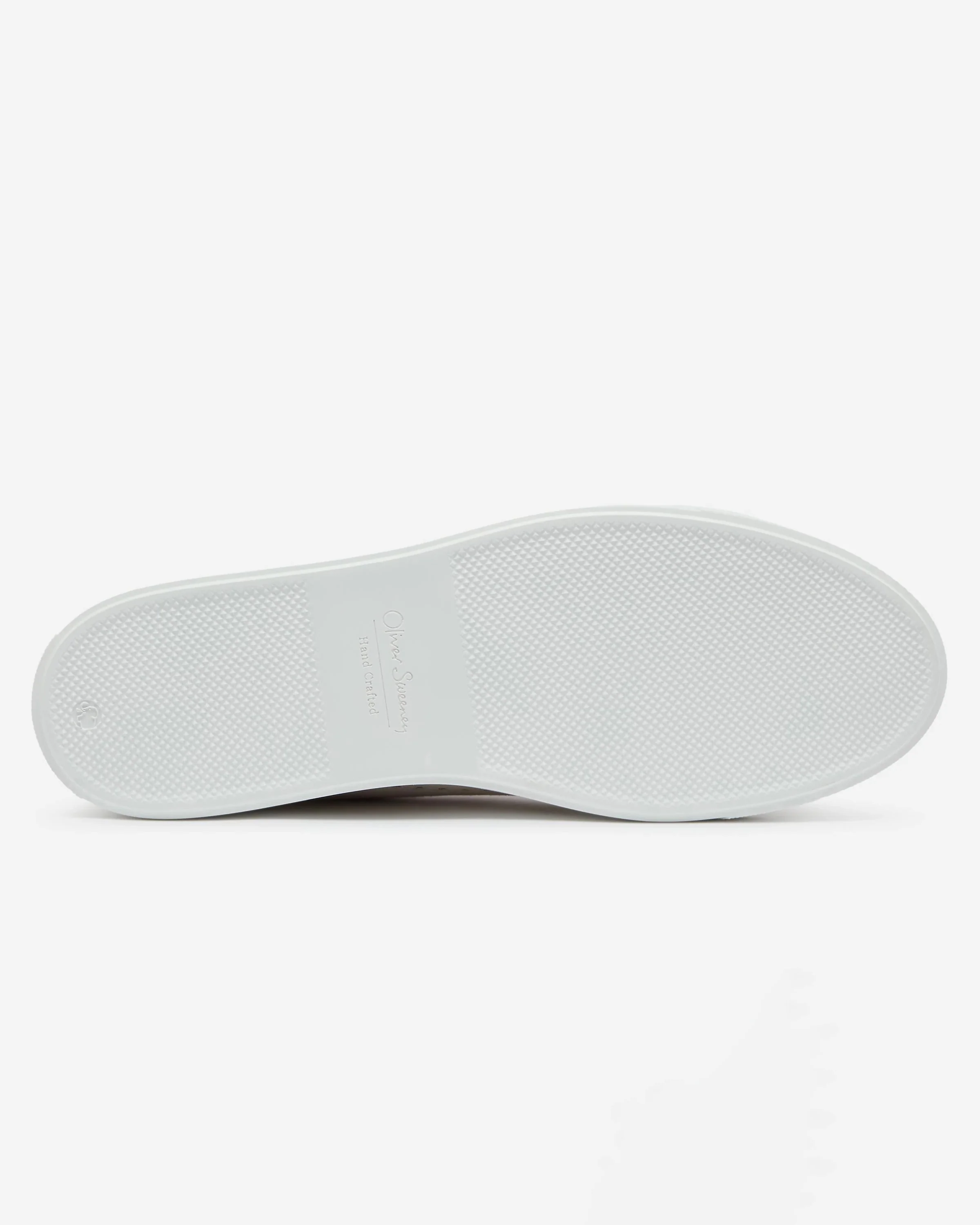 Oliver Sweeney Capelo Calf Suede Mens Cupsole Trainers - Off White - Image 3