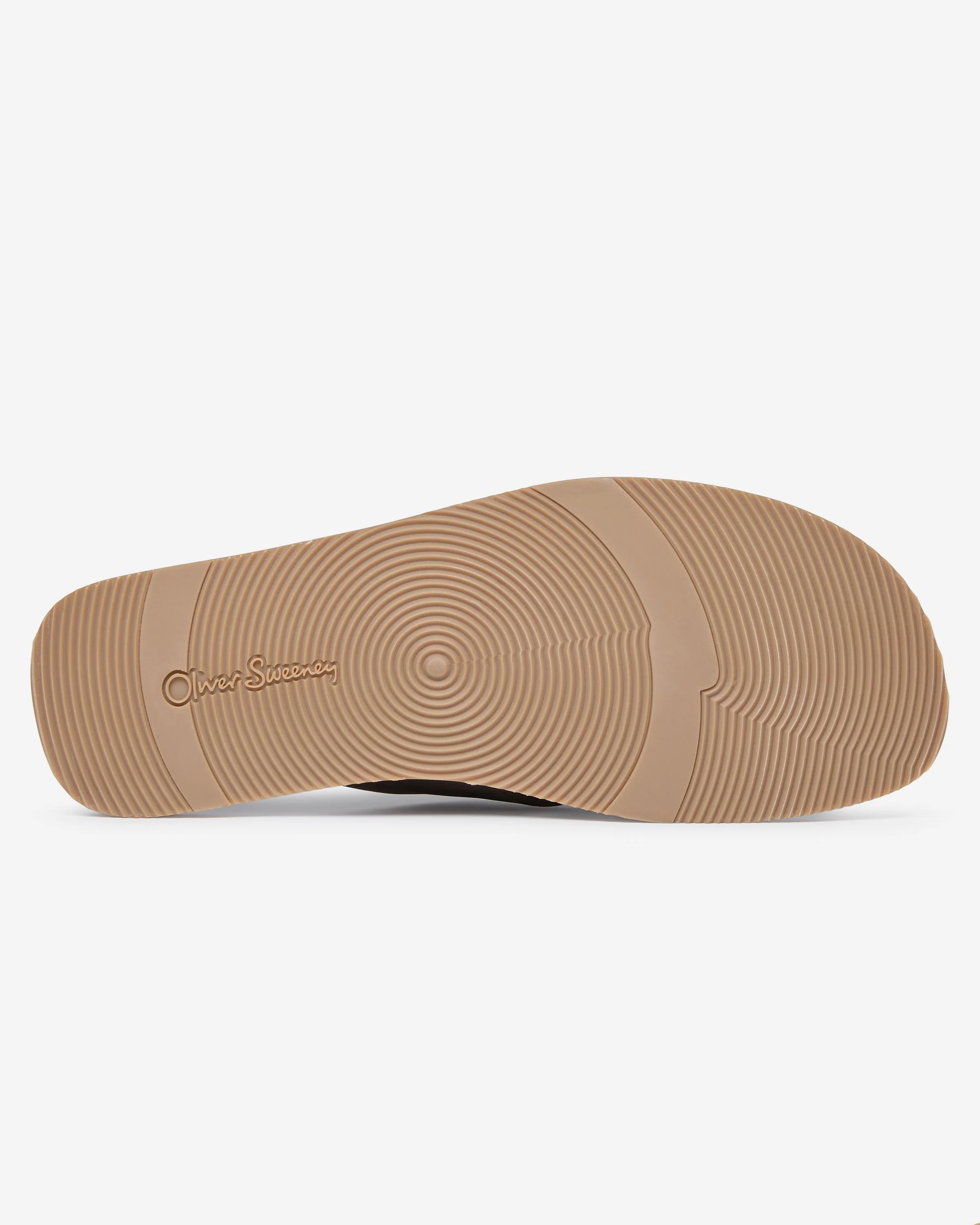 Oliver Sweeney Chesil Nubuck Mens Sandals - Brown - Image 3