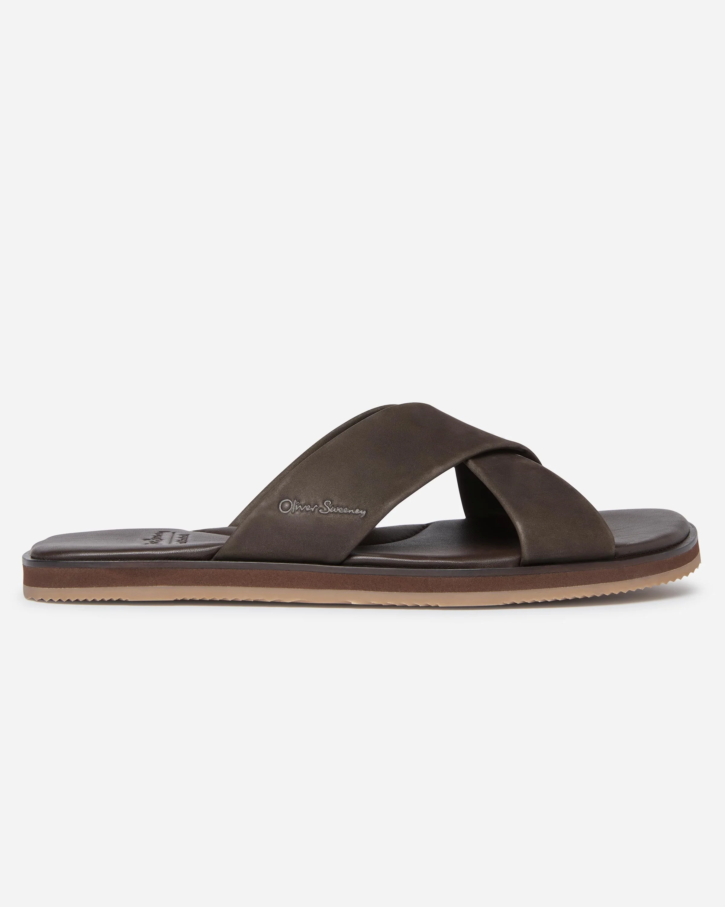 Oliver Sweeney Chesil Nubuck Mens Sandals - Brown - Image 6