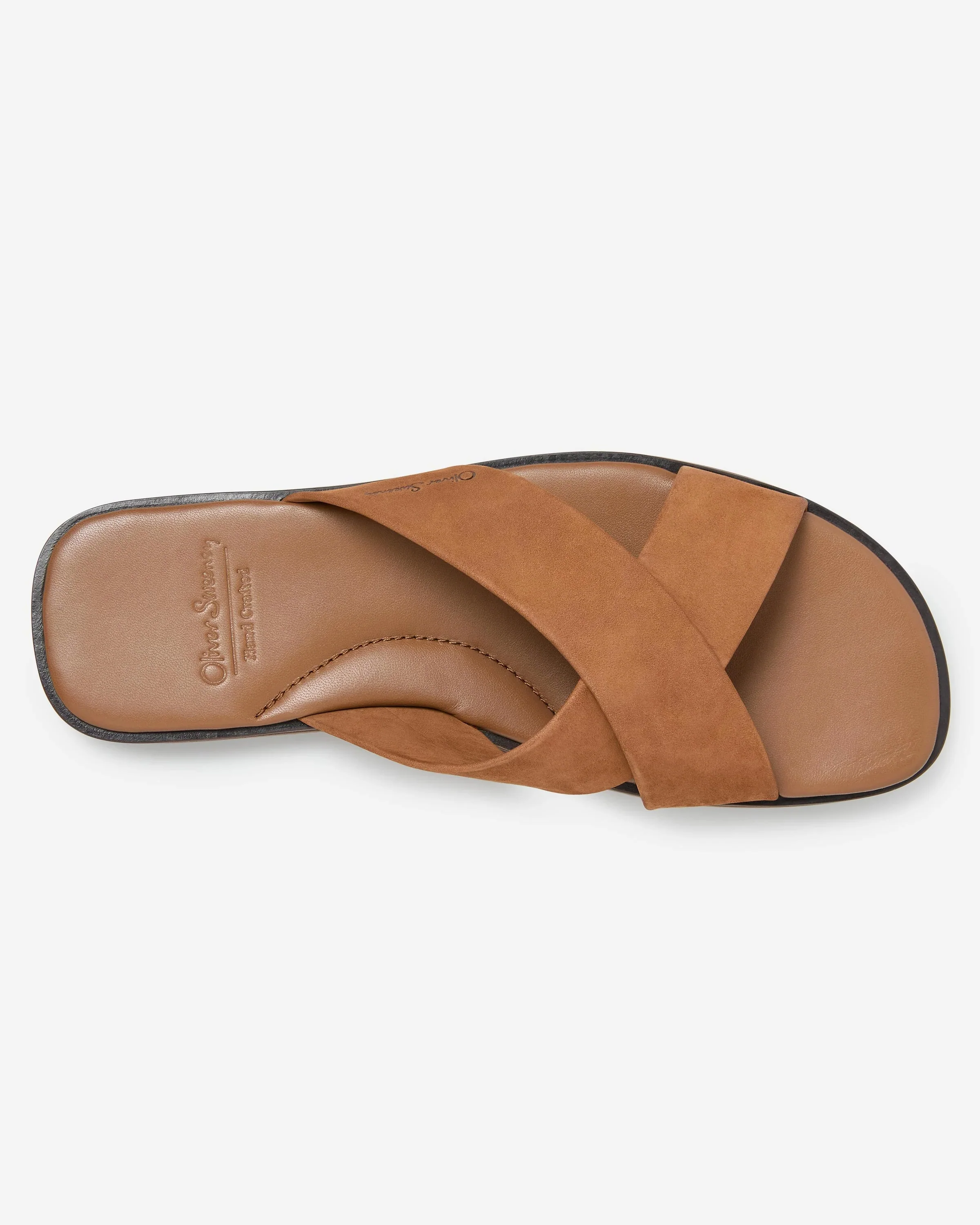 Oliver Sweeney Chesil Nubuck Mens Sandals - Tan - Image 4