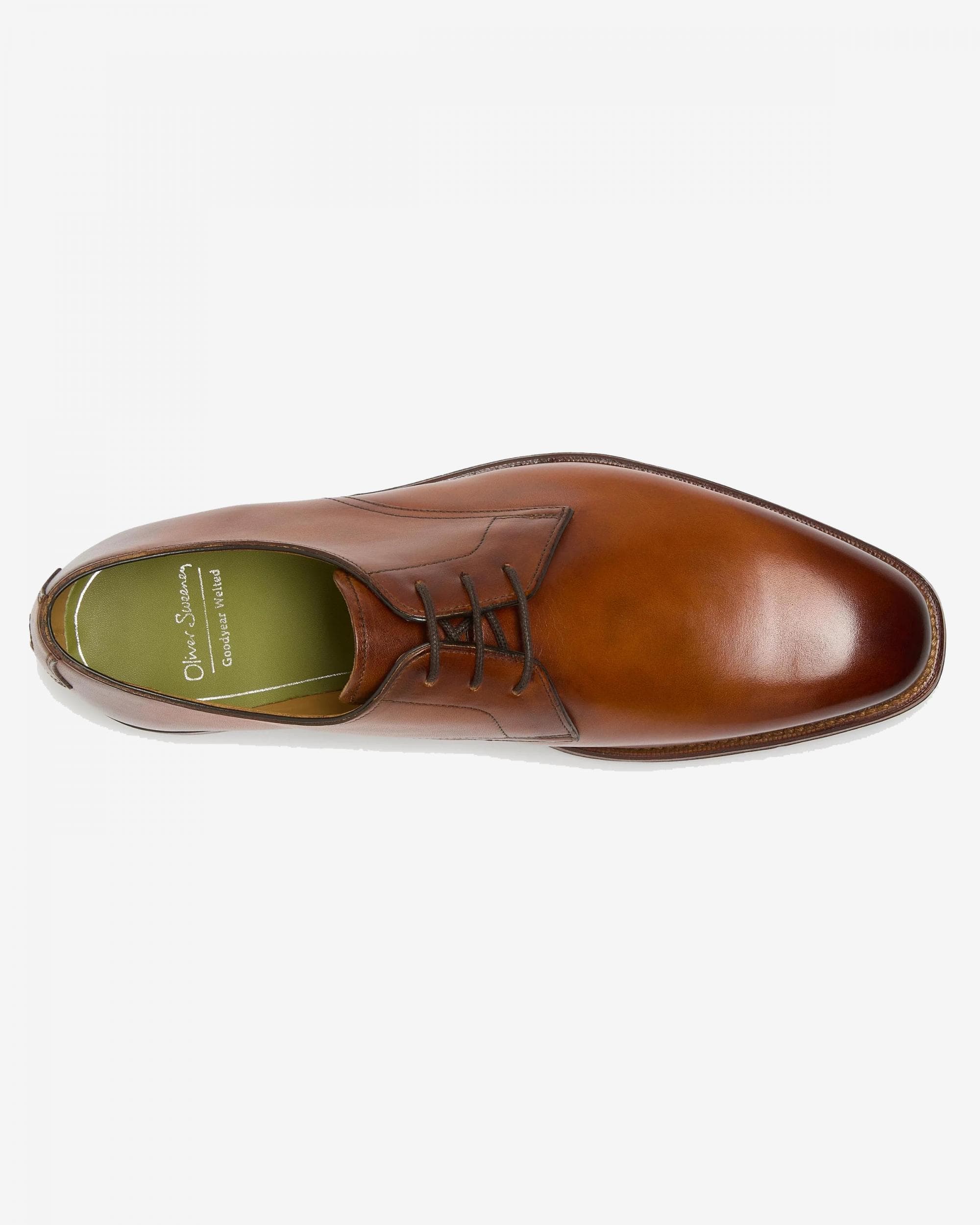 Oliver Sweeney Eastington Mens Hand Finished Calf Leather Derby Shoes - Image 3
