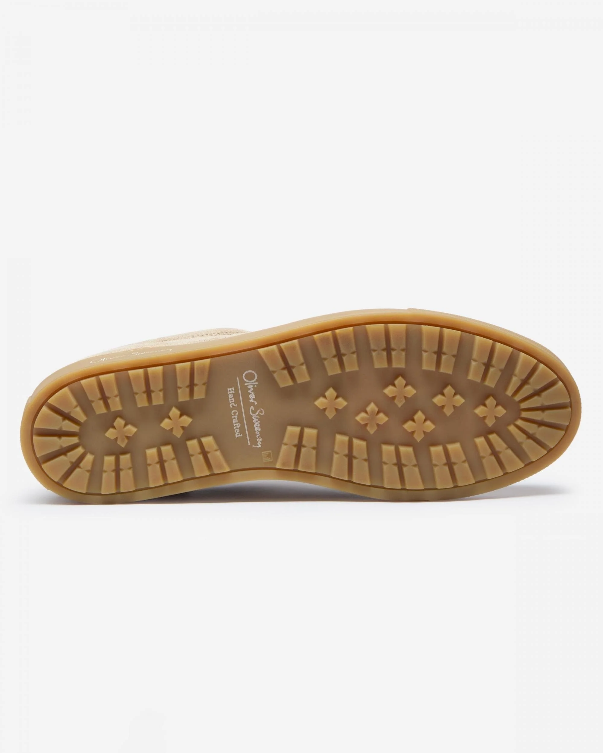 Oliver Sweeney Ermida Mens Suede Trainers - Stone - Image 3