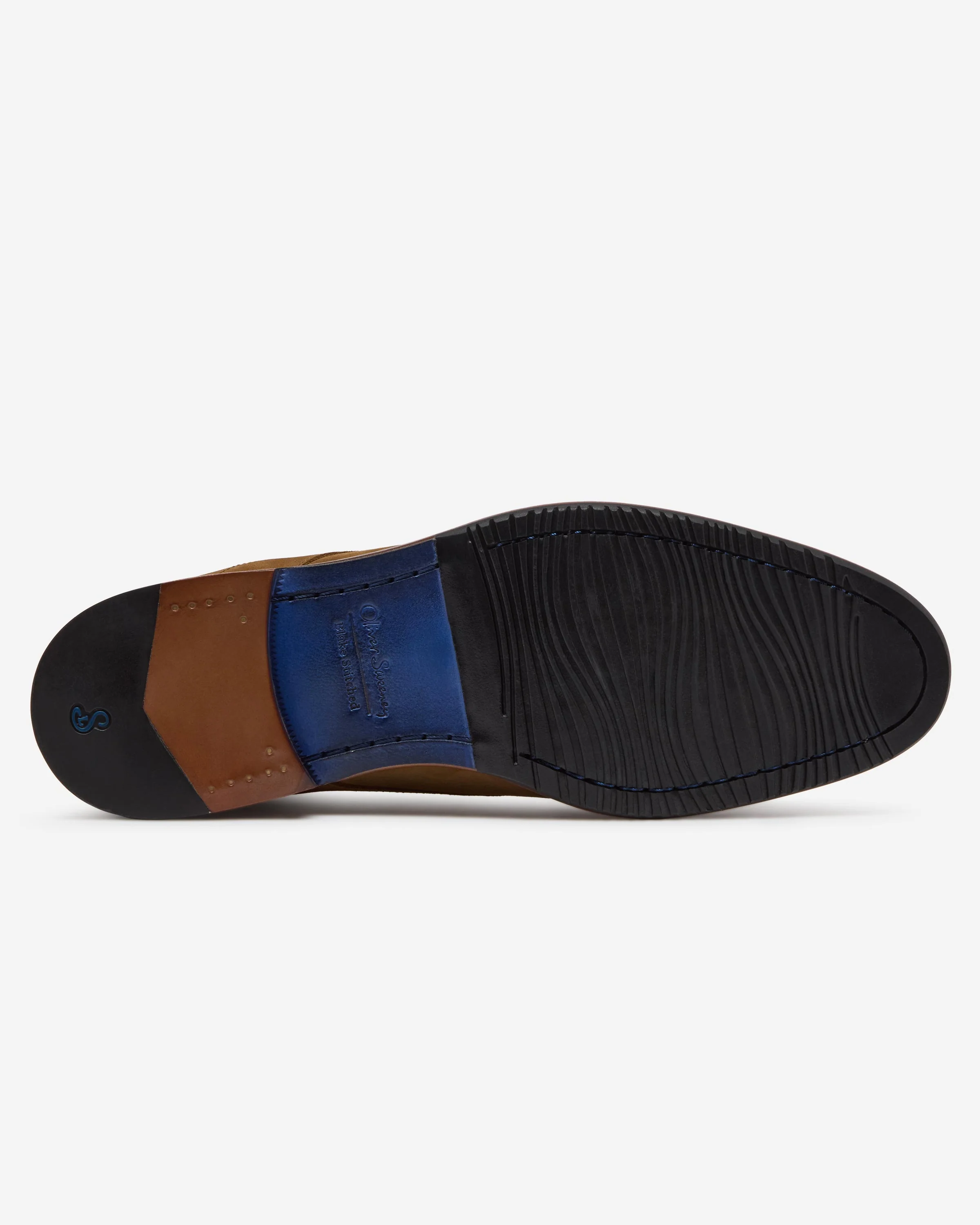 Oliver Sweeney Farleton Nubuck Mens Chukka Boots - Tan - Image 3