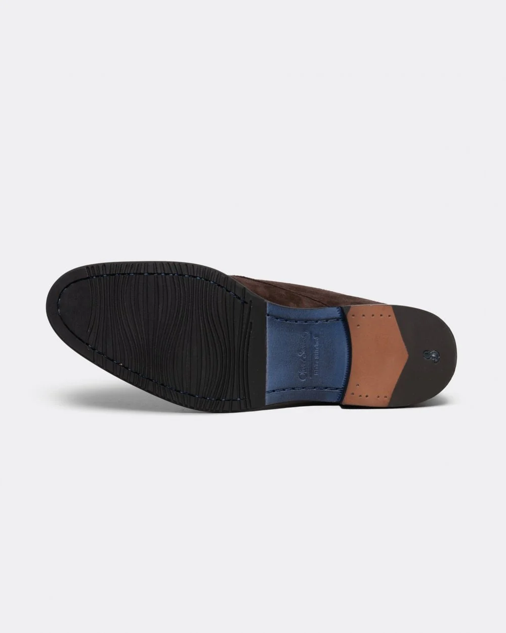 Oliver Sweeney Farleton Suede Mens Chukka Boot - Chocolate - Image 4