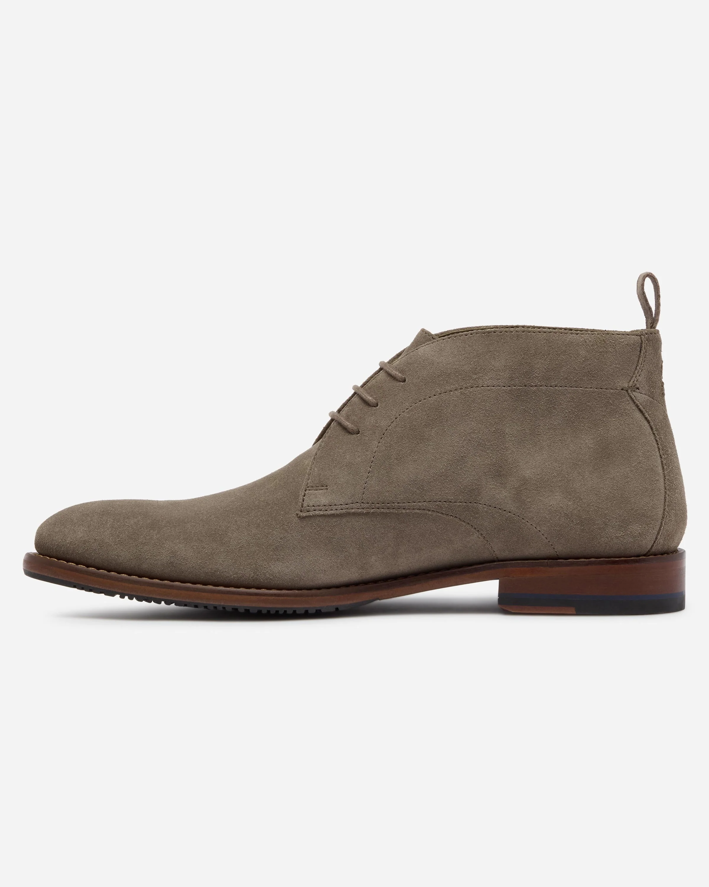 Oliver Sweeney Farleton Suede Mens Chukka Boot - Taupe - Image 2
