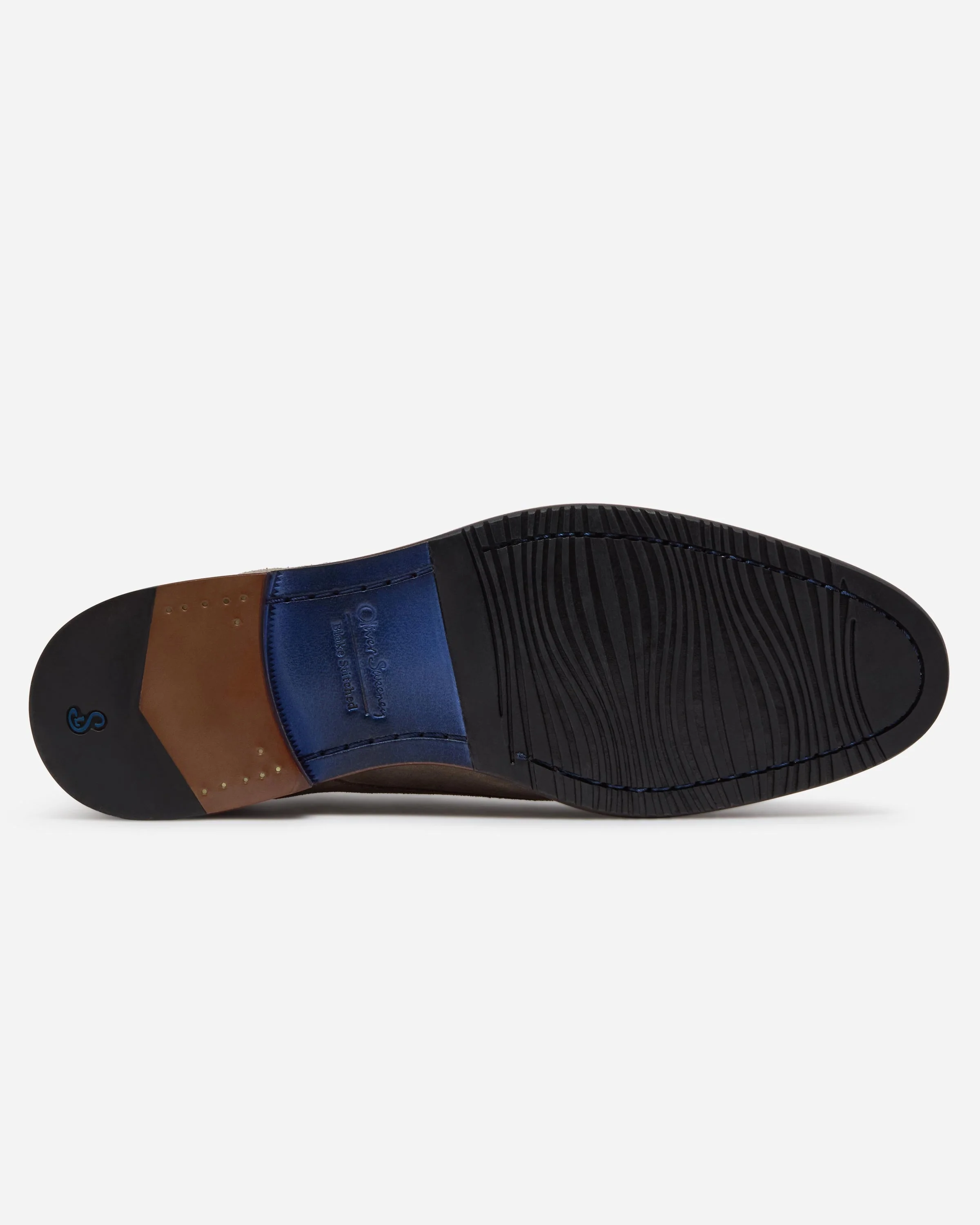 Oliver Sweeney Farleton Suede Mens Chukka Boot - Taupe - Image 4