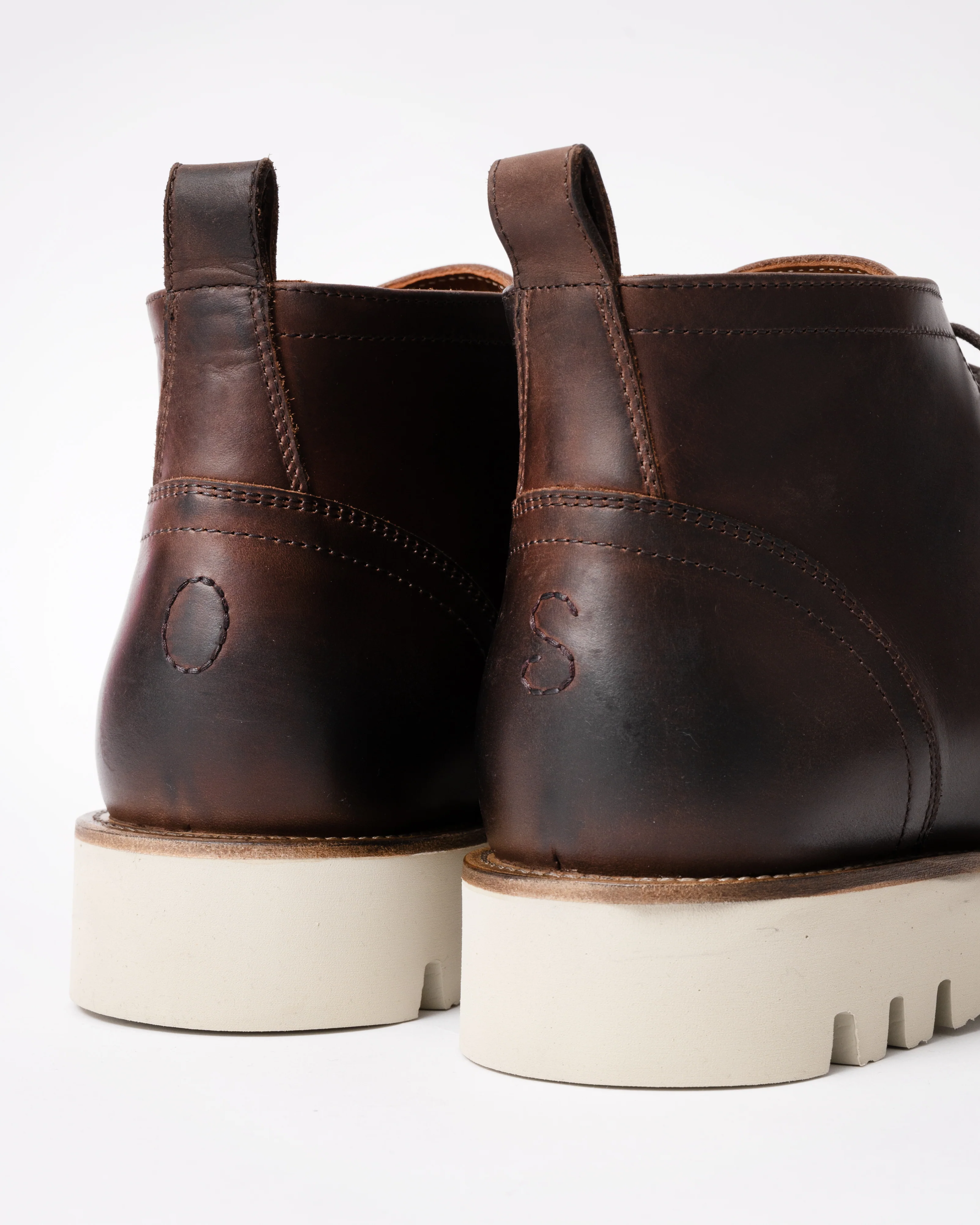 Oliver Sweeney Fatima Mens Chukka Boots - Dark Brown - Image 3