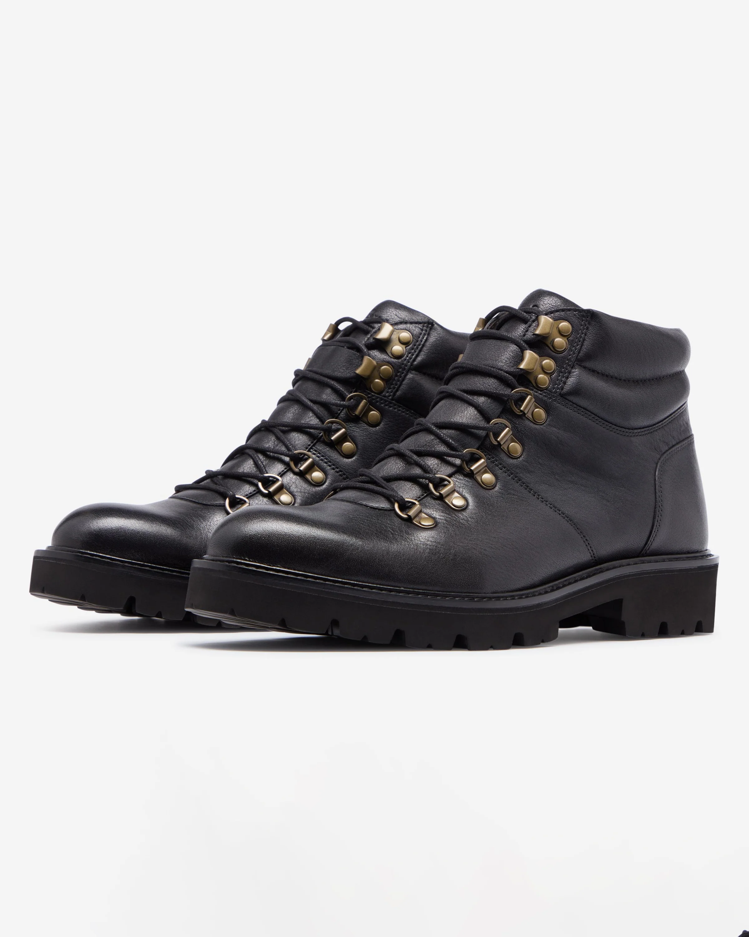 Oliver Sweeney Helford Mens Soft-Milled Calf Leather Walking Boots - Black - Image 2