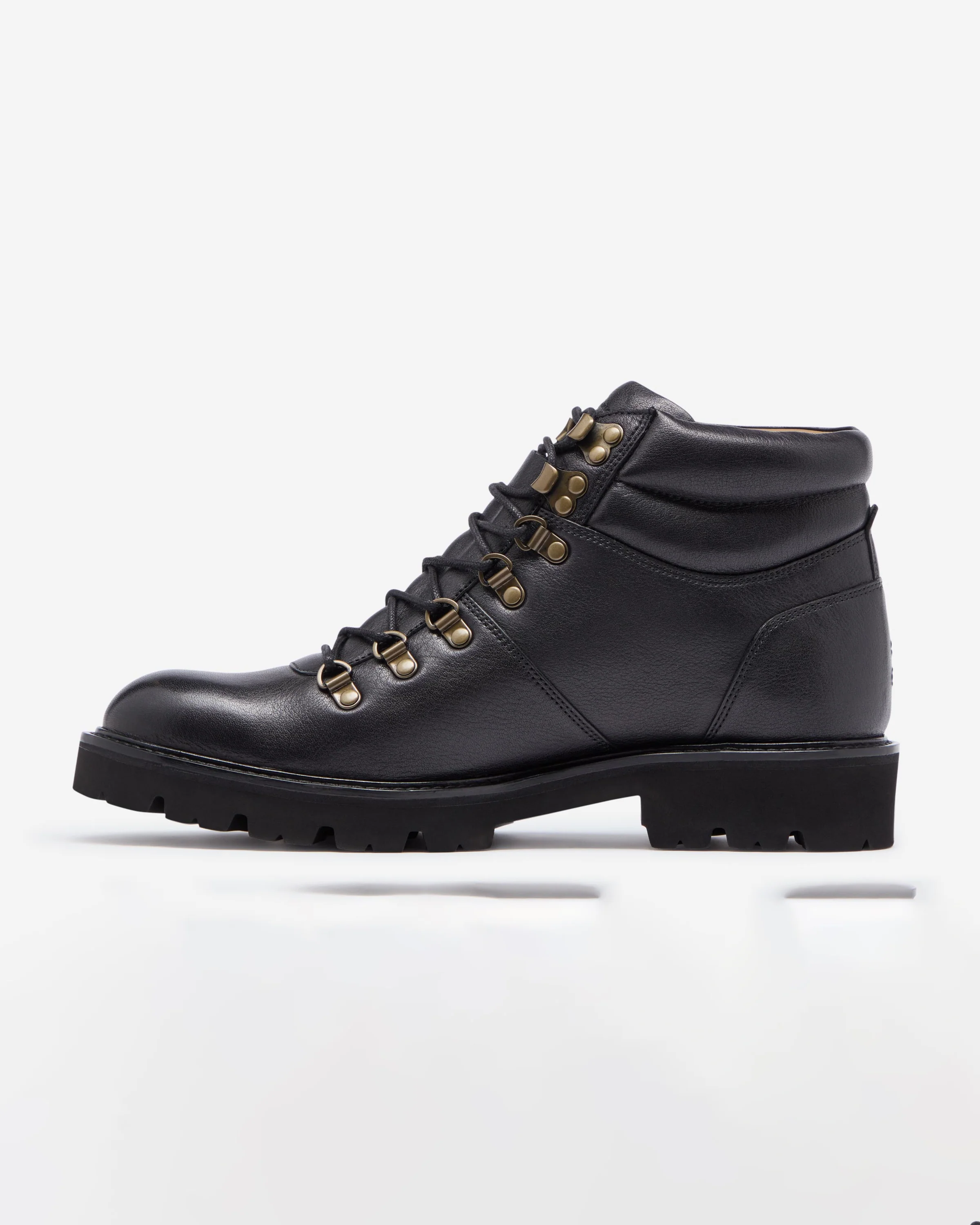 Oliver Sweeney Helford Mens Soft-Milled Calf Leather Walking Boots - Black - Image 5