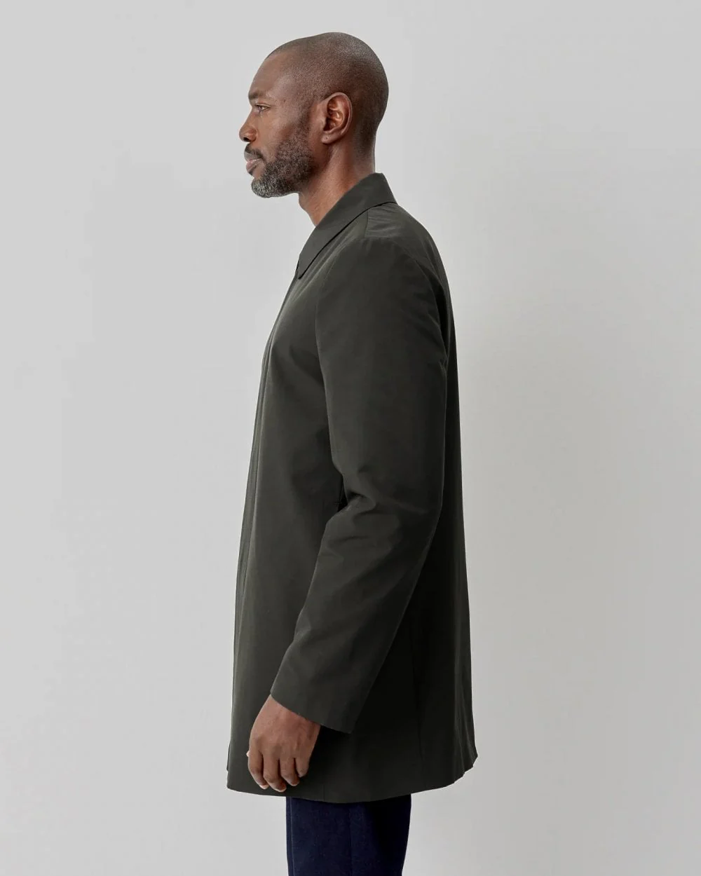 Oliver Sweeney Huntingfield Mens Showerproof Cotton Mac - Khaki - Image 4