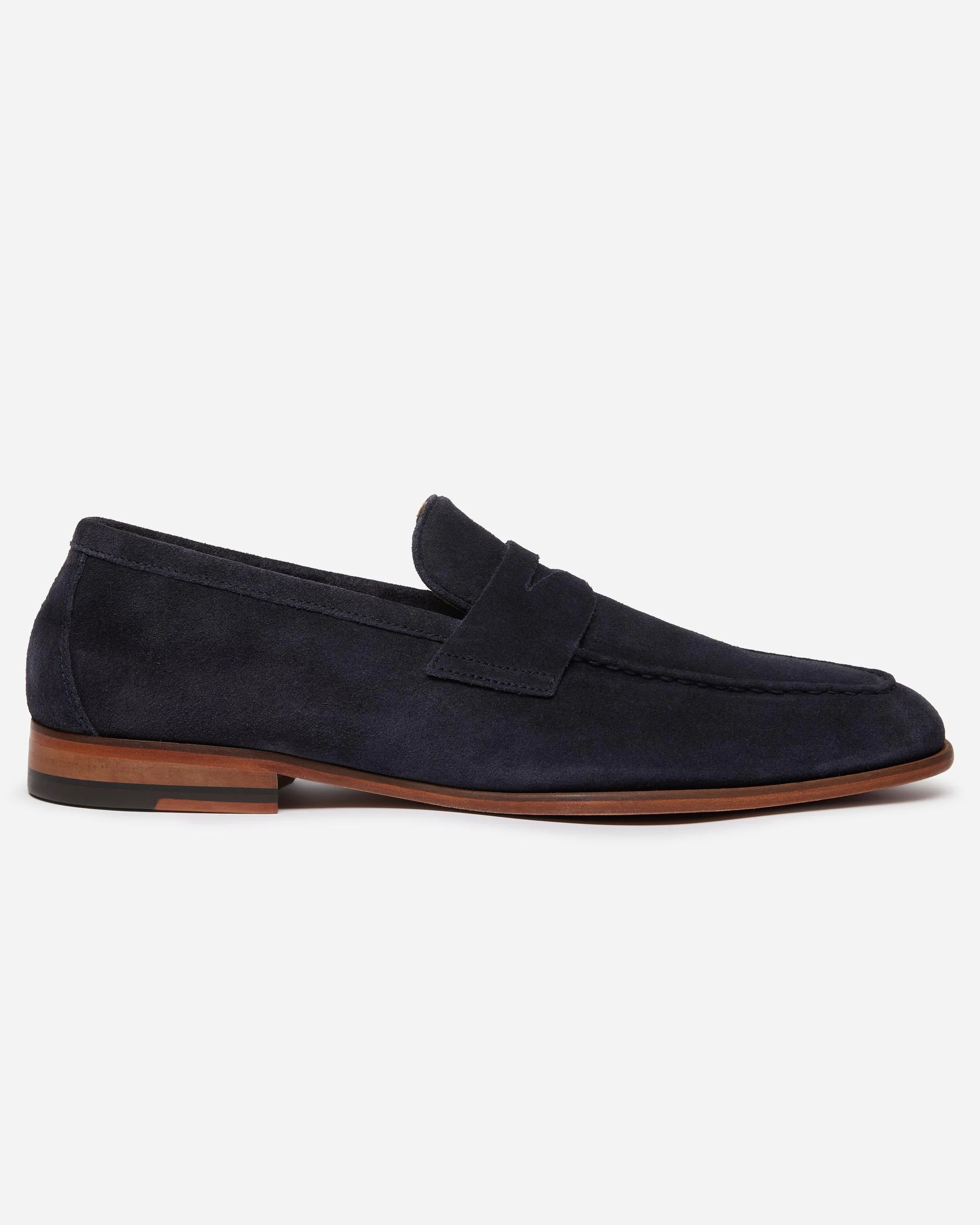 Oliver Sweeney Keyworth Suede Mens Loafers - Navy - Image 4