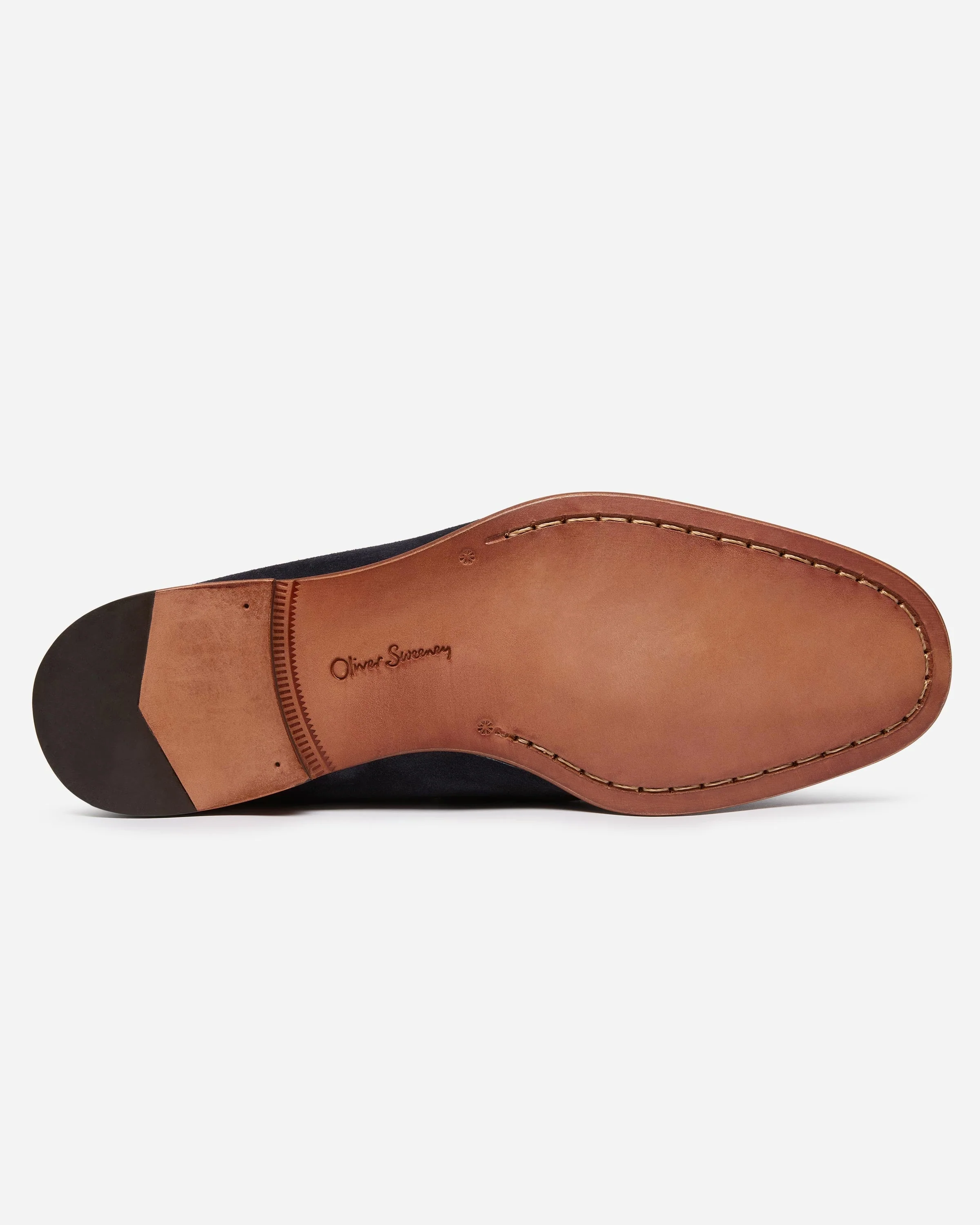 Oliver Sweeney Keyworth Suede Mens Loafers - Navy - Image 5