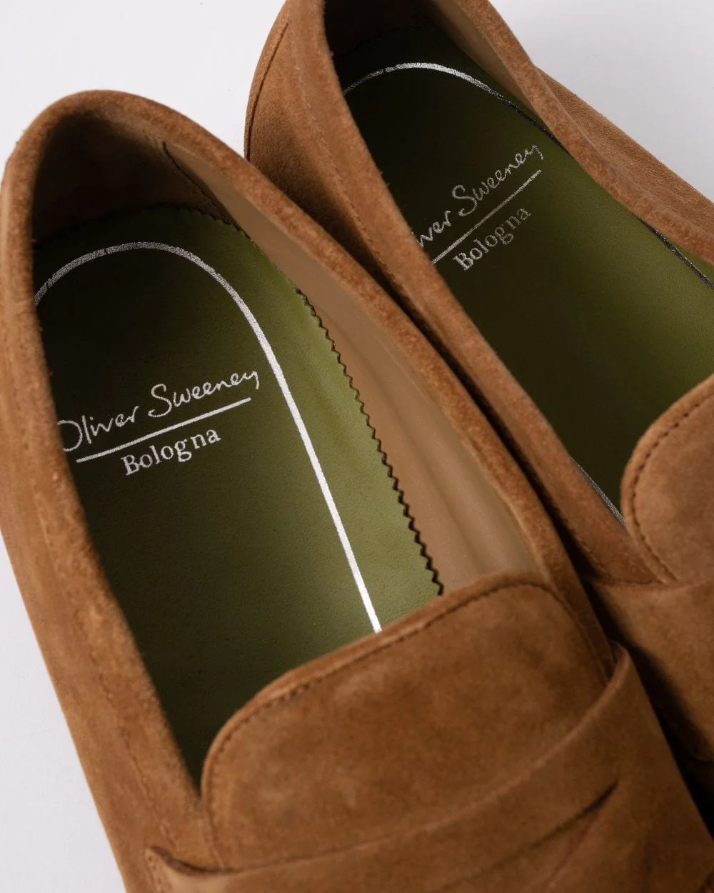 Oliver Sweeney Keyworth Suede Mens Loafers - Whiskey - Image 2