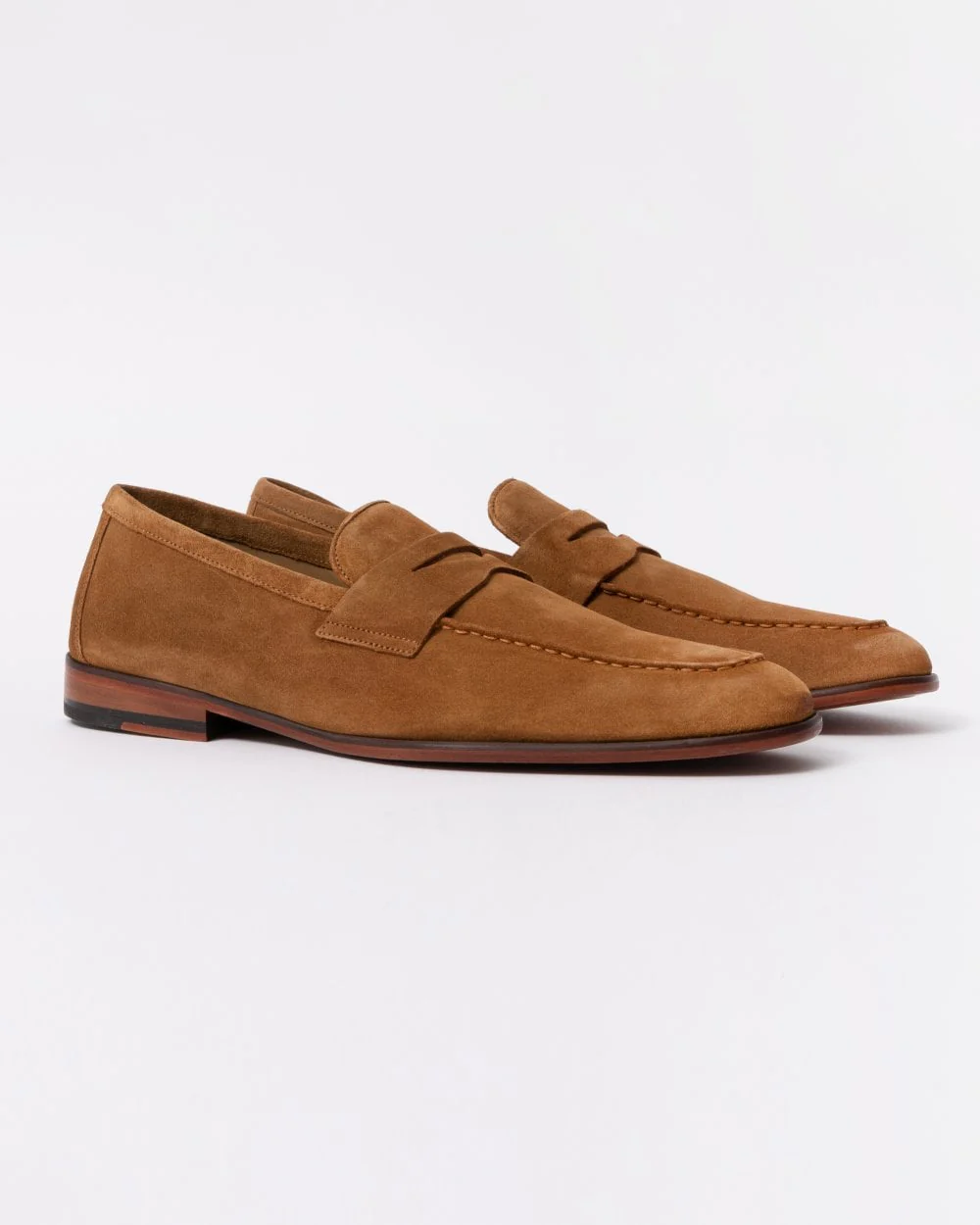 Oliver Sweeney Keyworth Suede Mens Loafers - Whiskey - Image 3