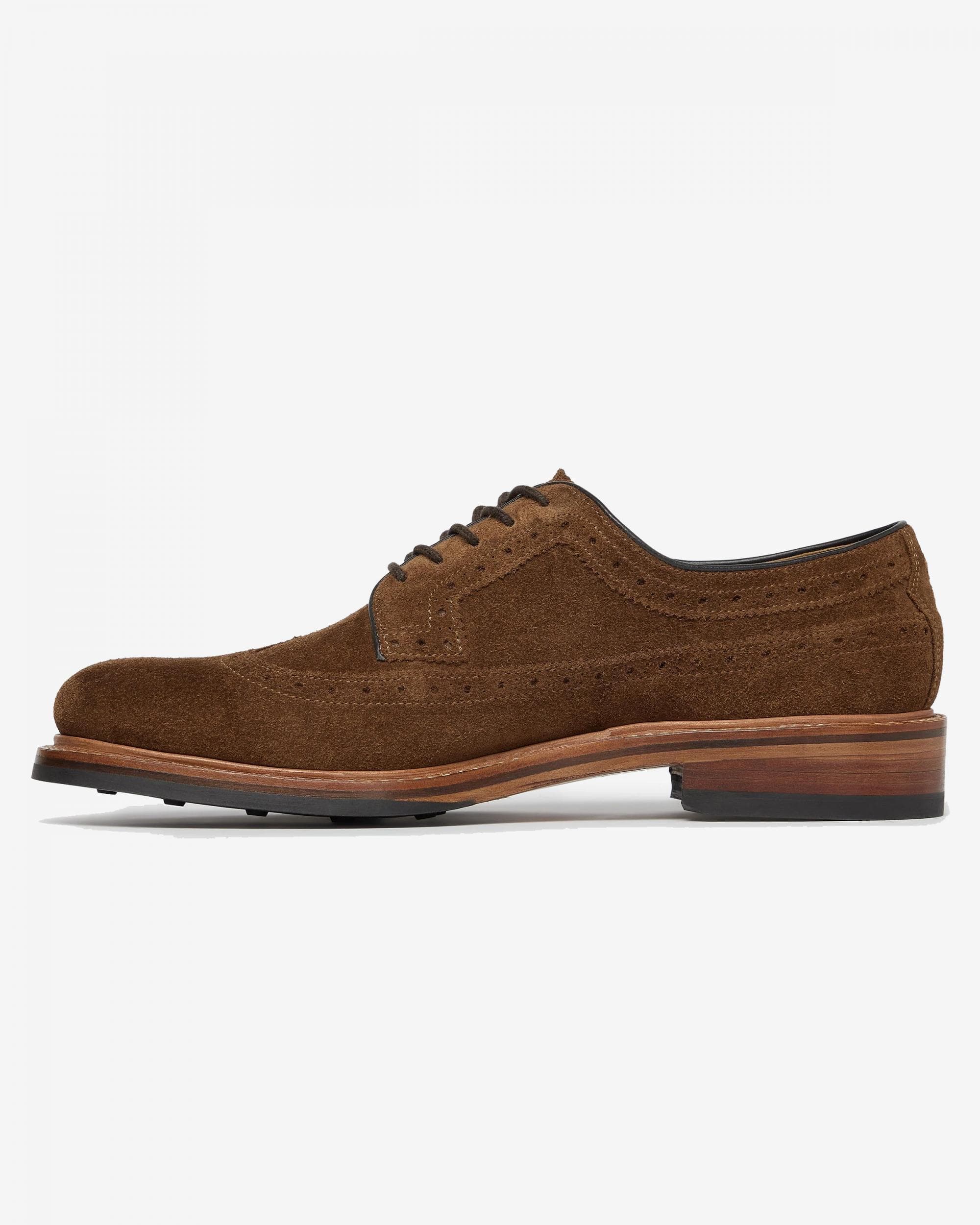 Oliver Sweeney Painswick Mens Suede Derby Brogues - Image 2