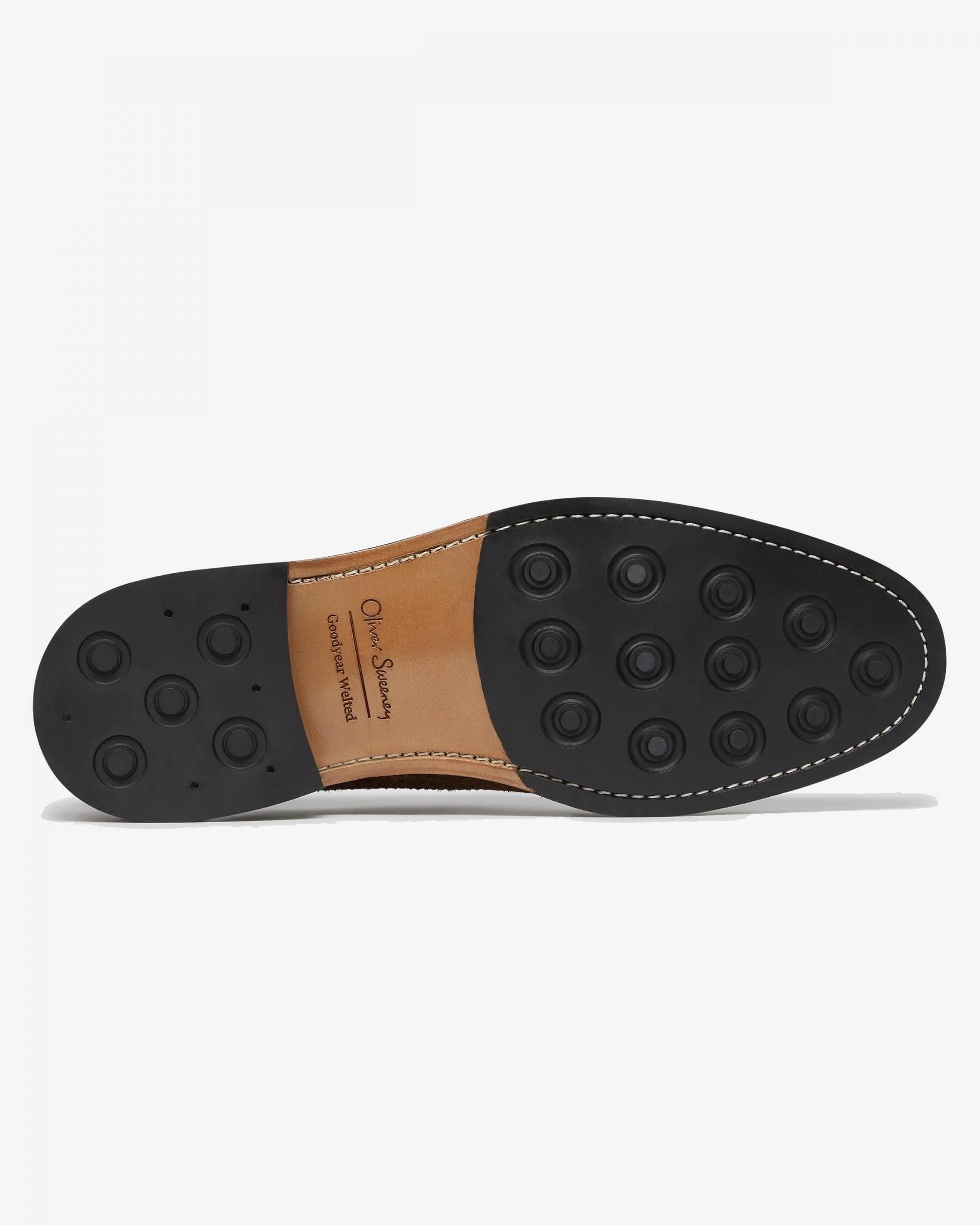 Oliver Sweeney Painswick Mens Suede Derby Brogues - Image 4