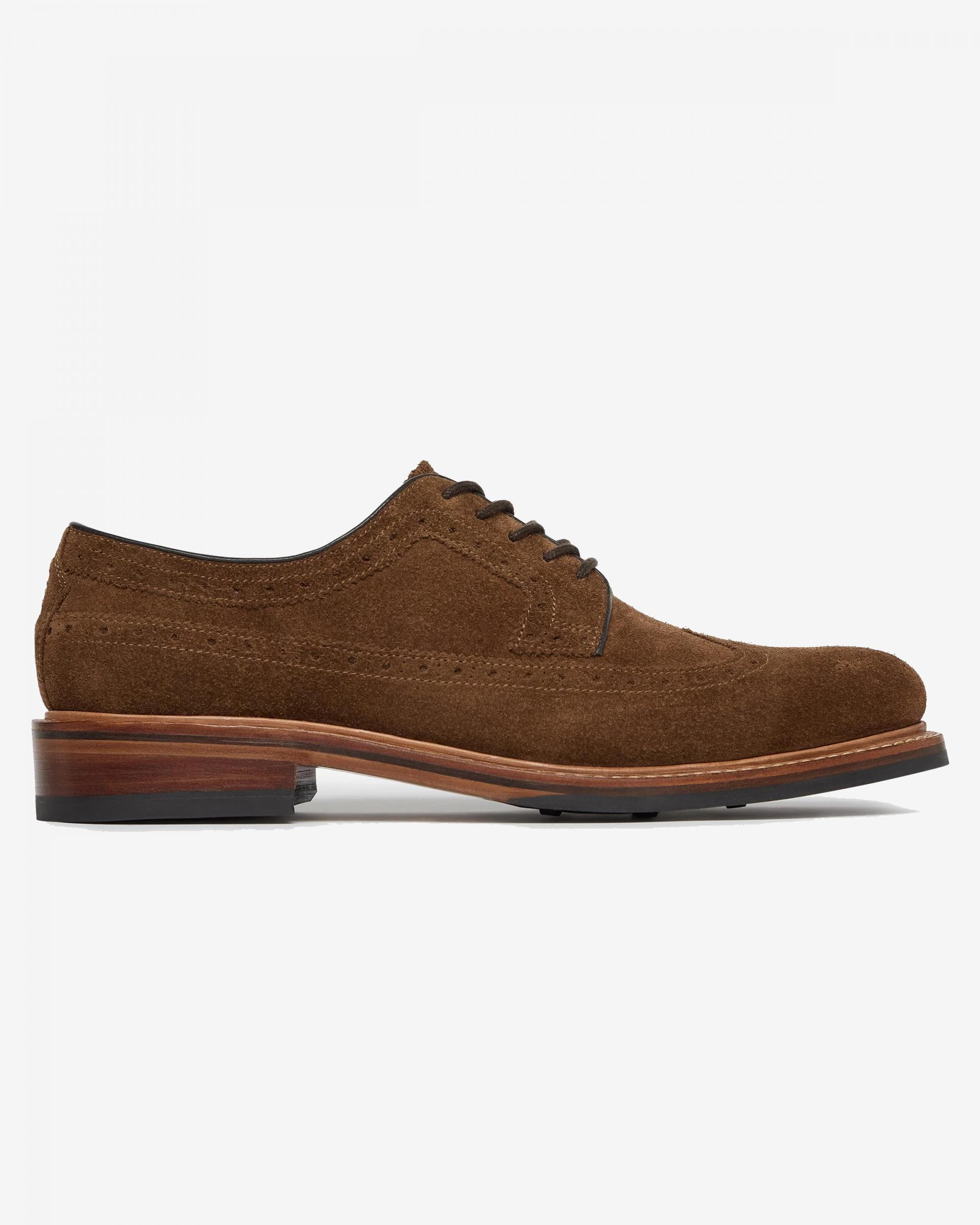 Oliver Sweeney Painswick Mens Suede Derby Brogues - Image 5