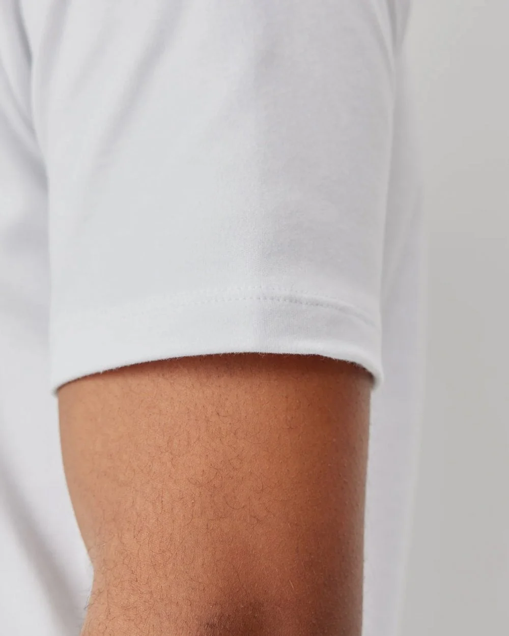 Oliver Sweeney Palmela Mens Crew Neck T-Shirt - White - Image 5