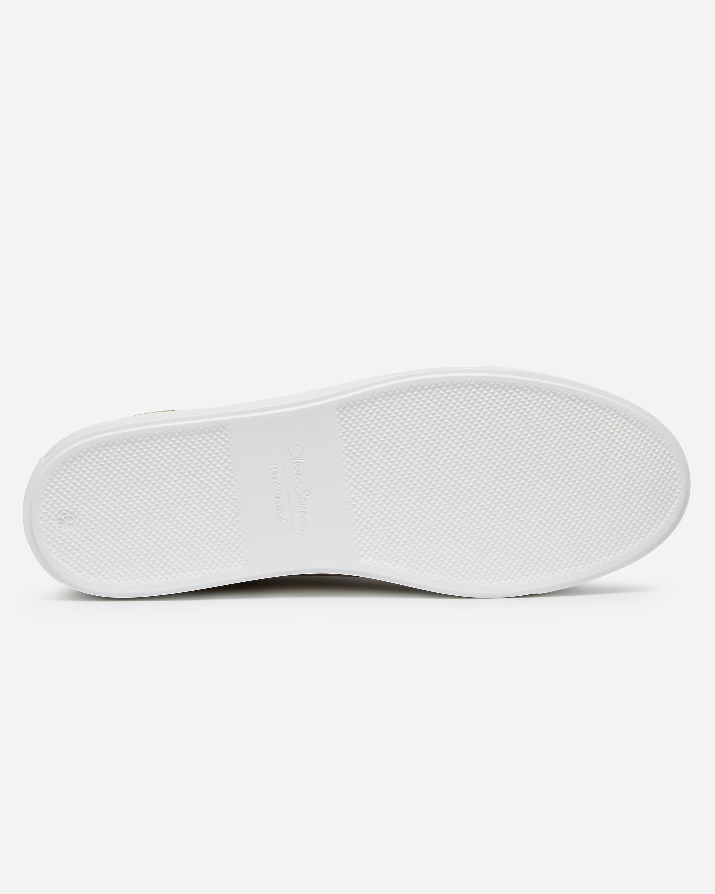 Oliver Sweeney Valezim Suede Mens Slip-On Trainers - Sand - Image 4