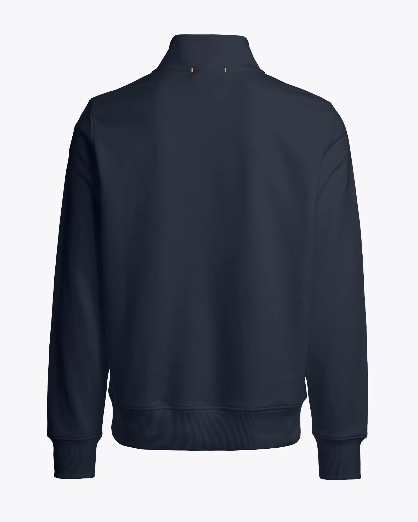 Parajumpers Broad Peak Mens 1/4 Zip Sweatshirt - Blue Navy 316 - Image 2
