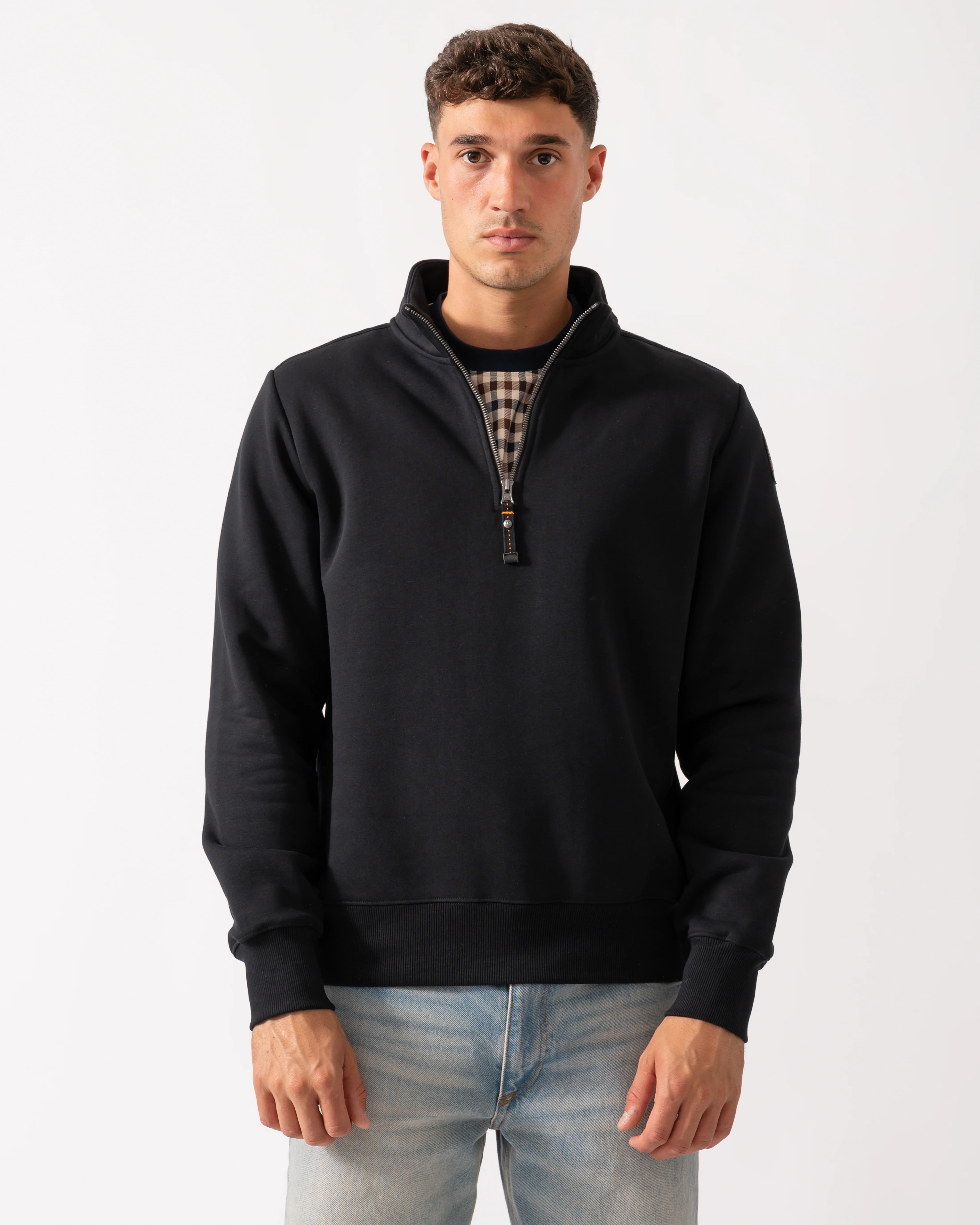 Parajumpers Broad Peak Mens Sweatshirt - Black 541 - Image 3