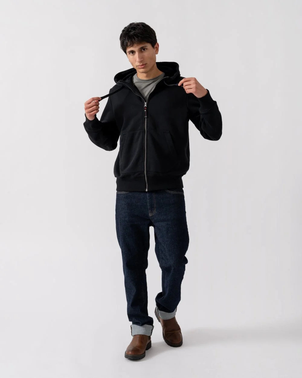 Parajumpers Charlie Easy Mens Zip Hoodie - Image 3