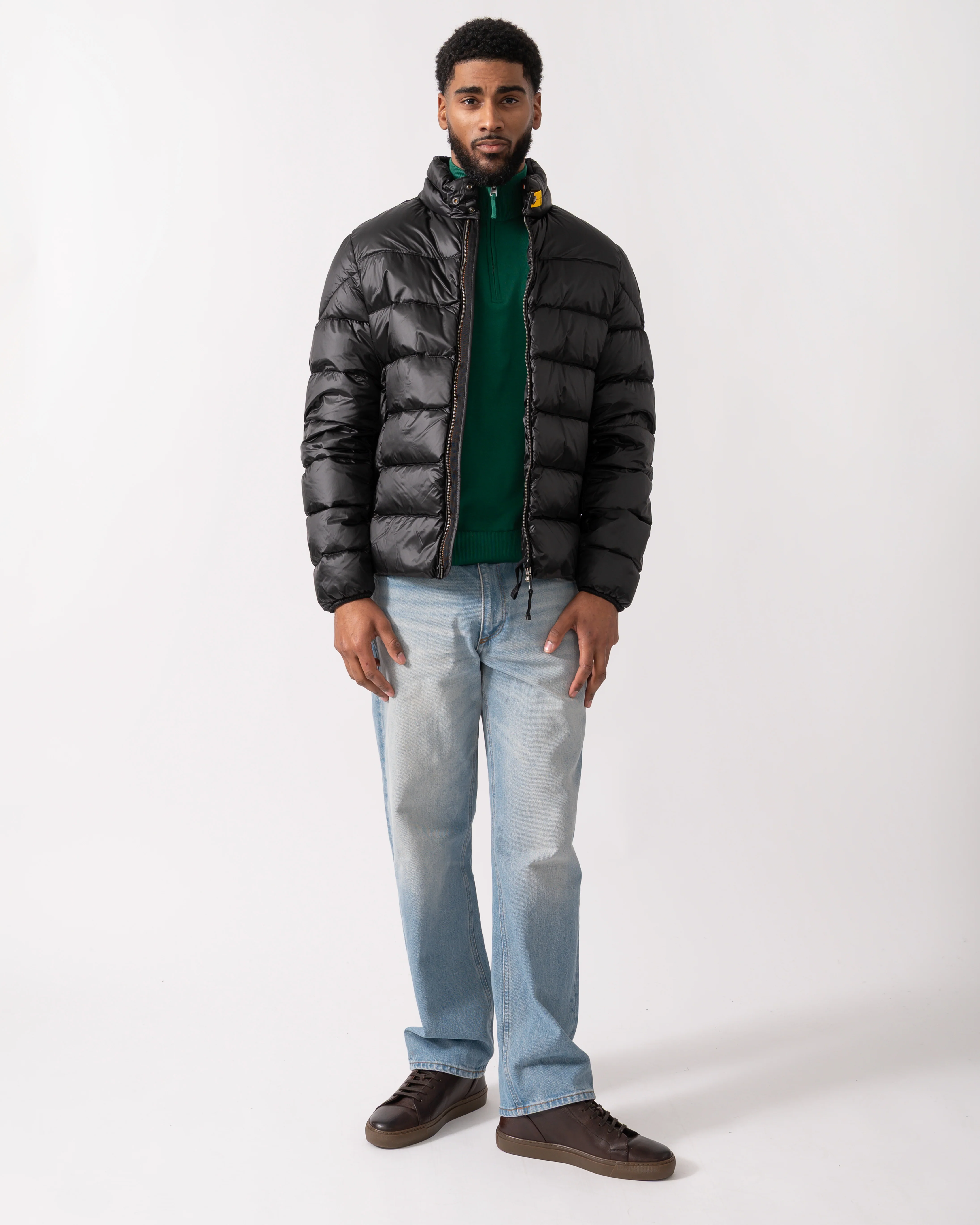 Parajumpers Dillon Mens Down Jacket - Black 541 - Image 2