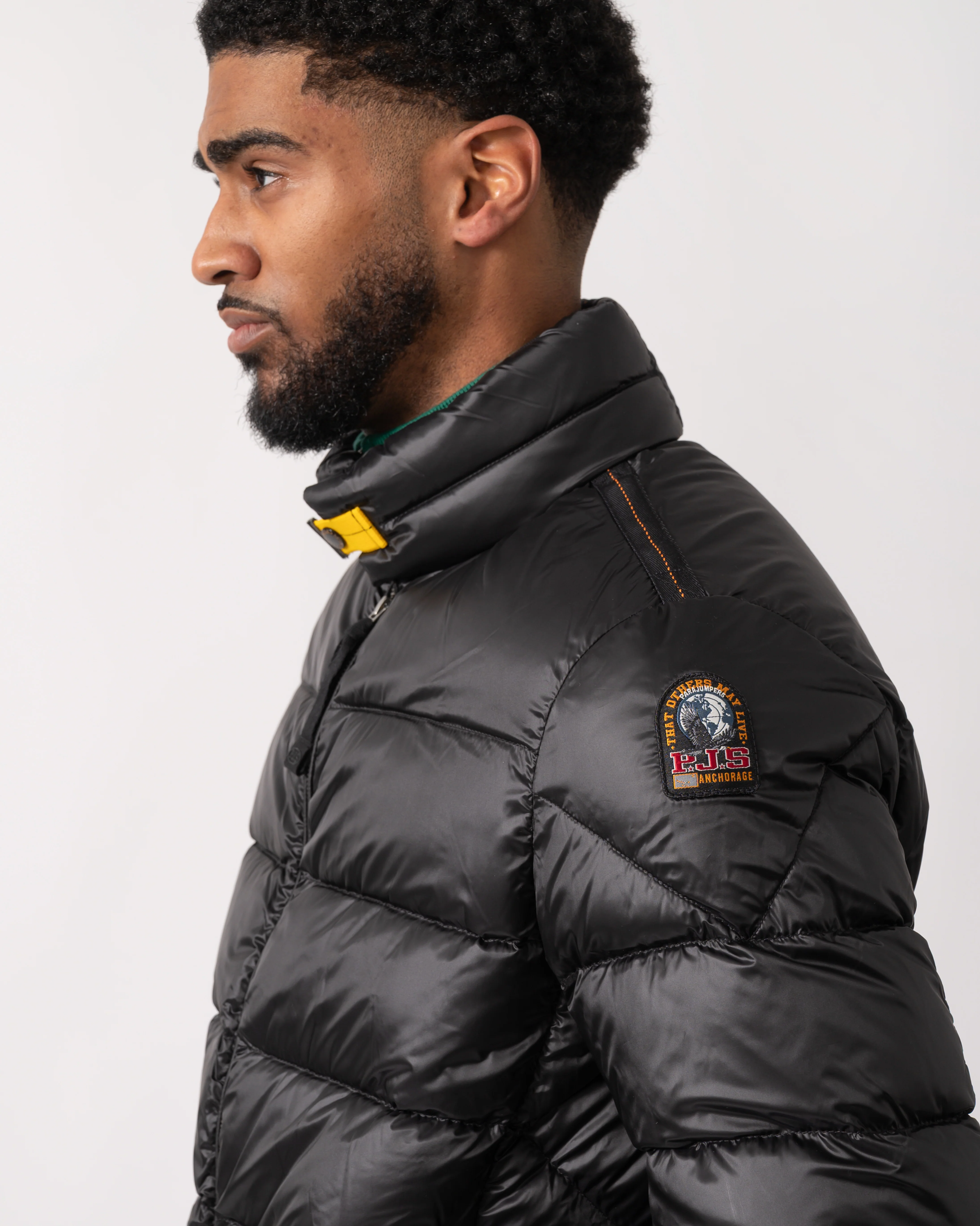 Parajumpers Dillon Mens Down Jacket - Black 541 - Image 5
