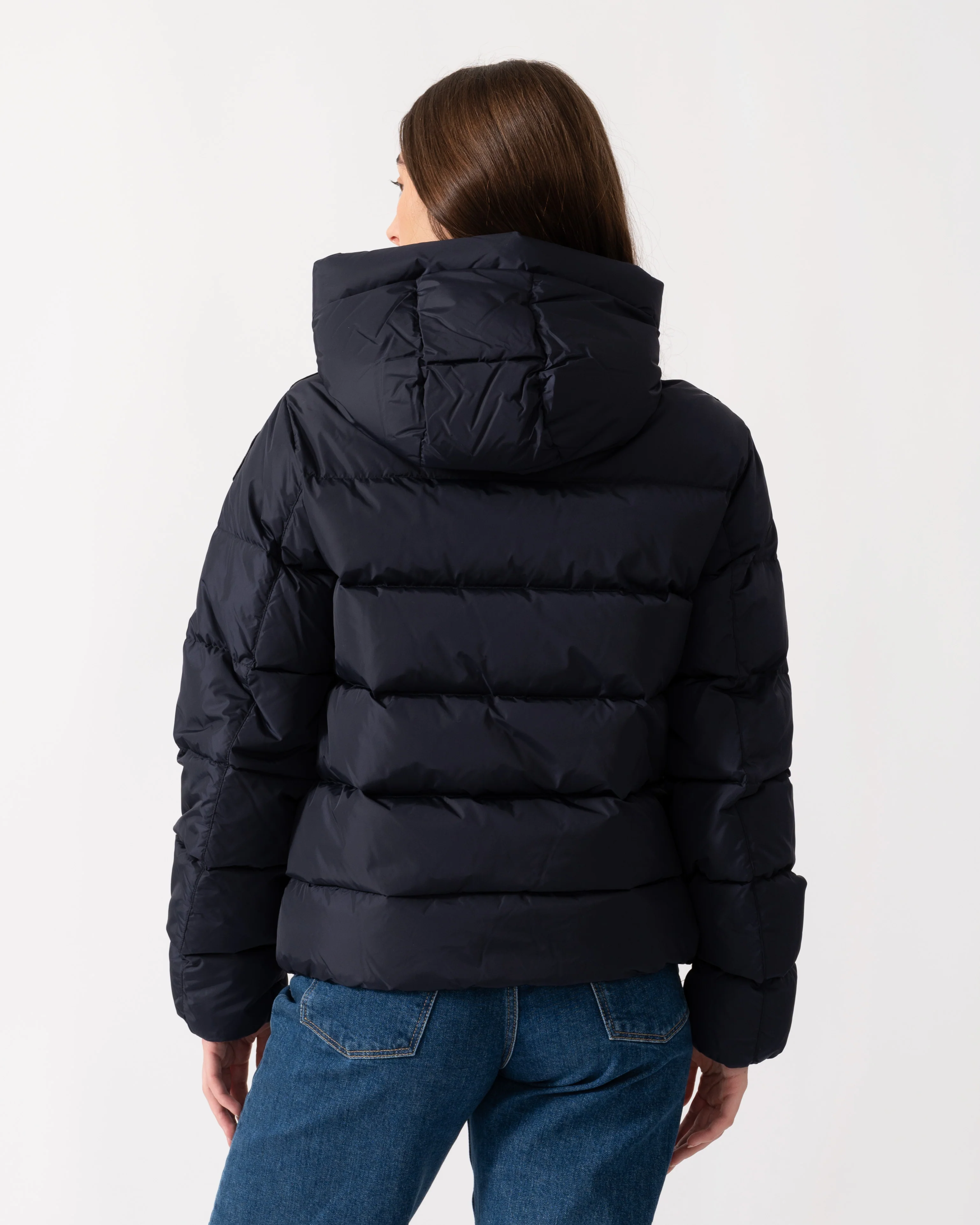 Parajumpers Jinny Womens Hooded Down Jacket - Pencil 710 - Image 4