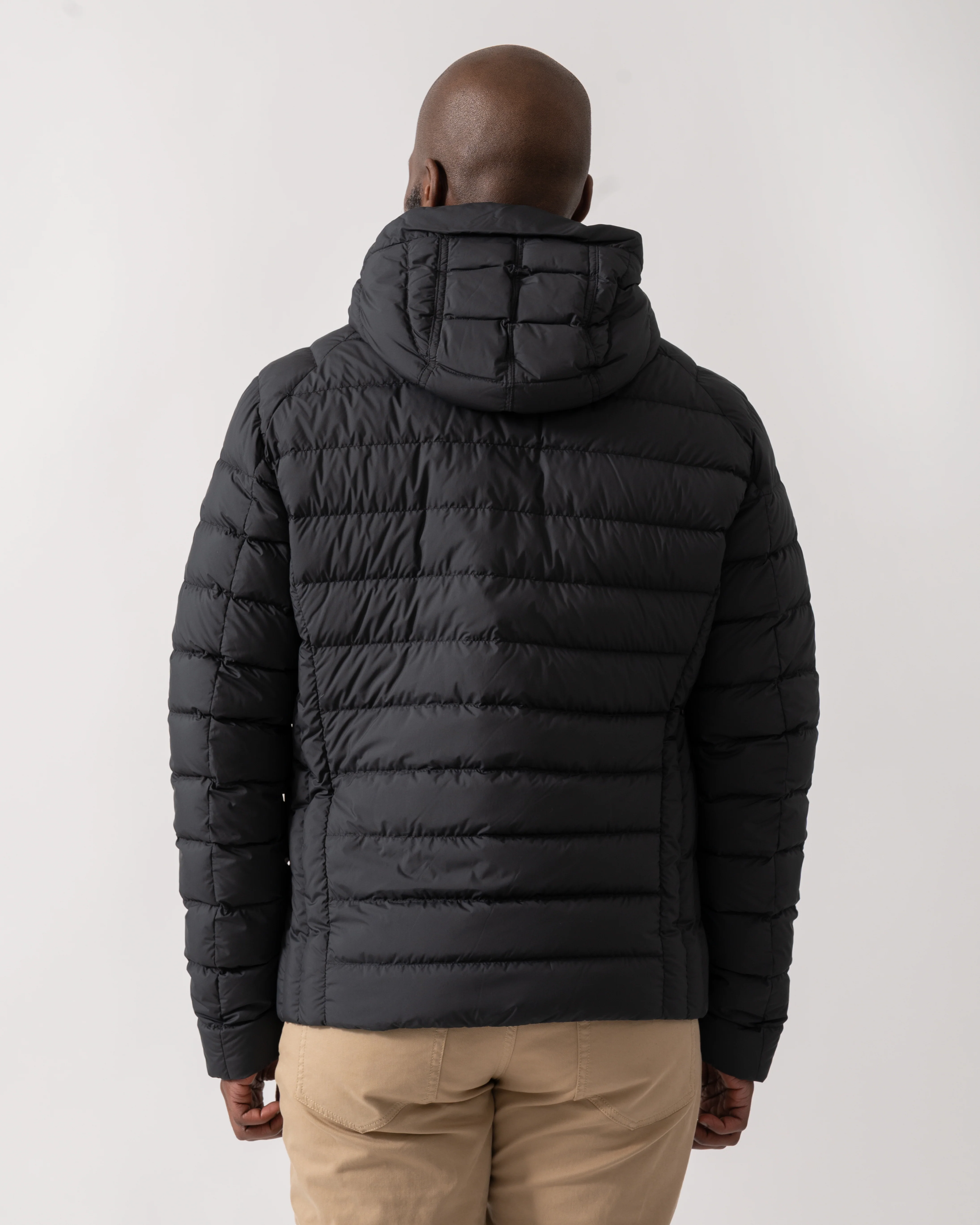 Parajumpers Last Minute Mens Hooded Down Jacket - Black 541 - Image 5