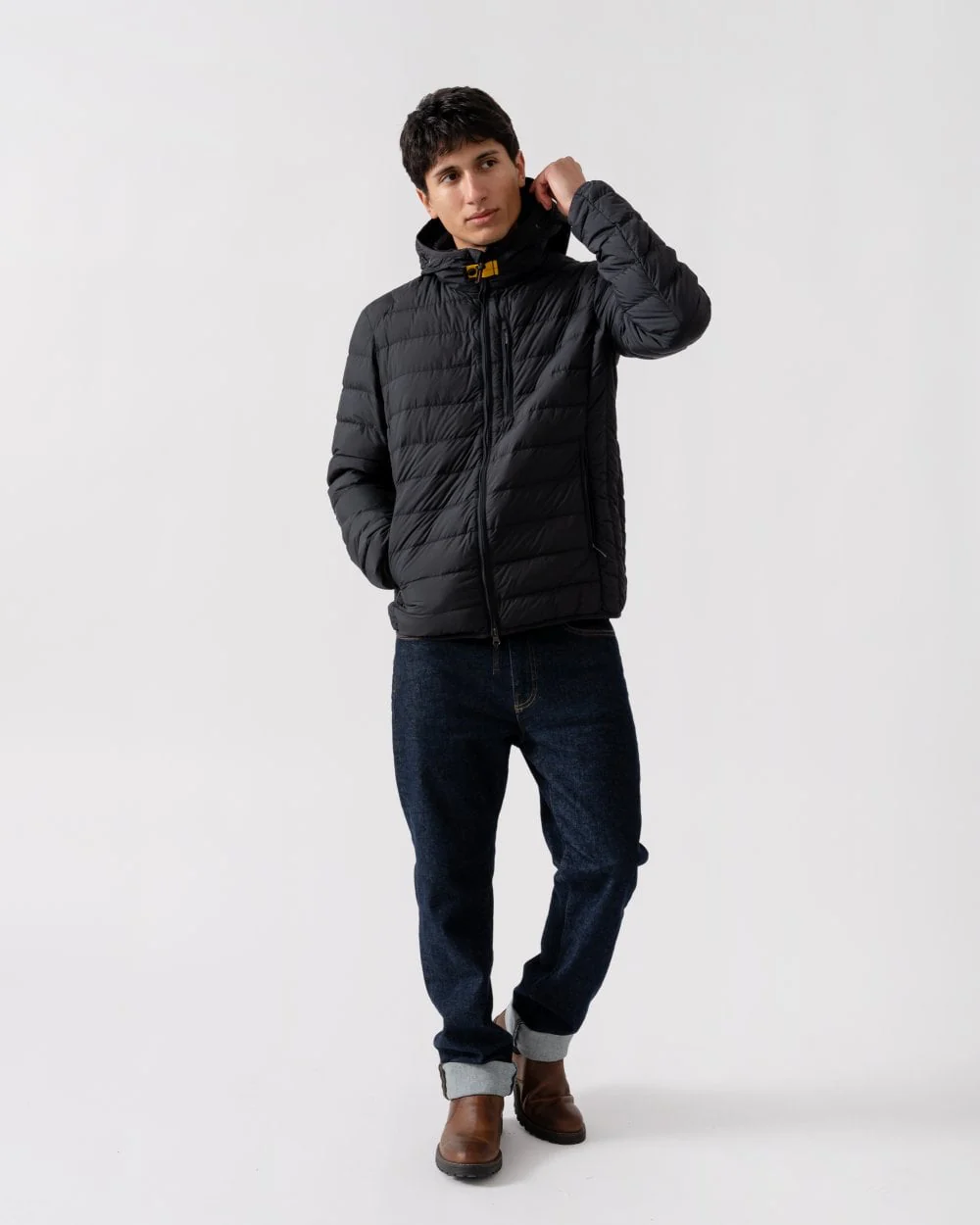 Parajumpers Last Minute Mens Hooded Down Padded Jacket - Image 3