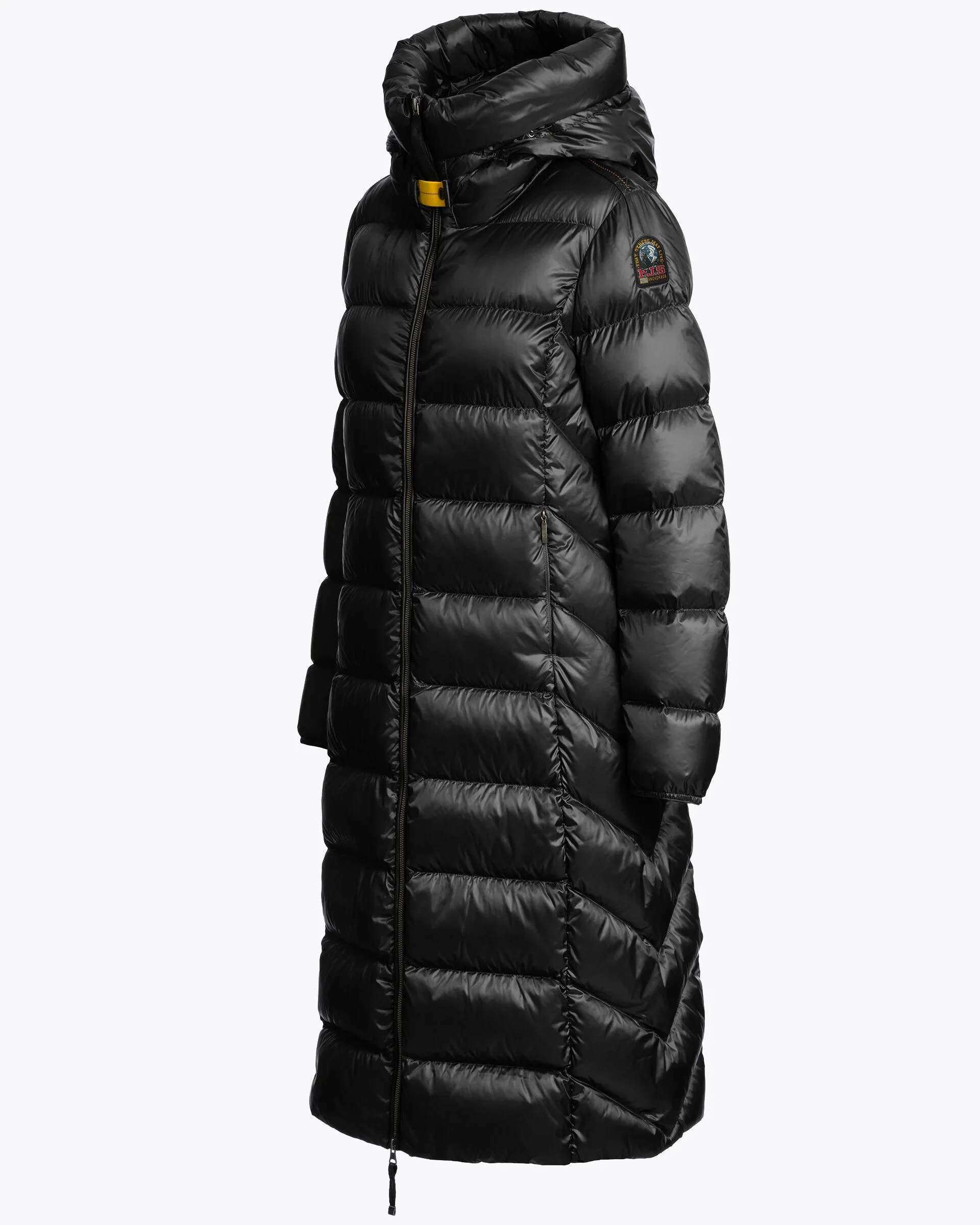 Parajumpers Leah Womens Hooded Down Coat - Black 541 - Image 2