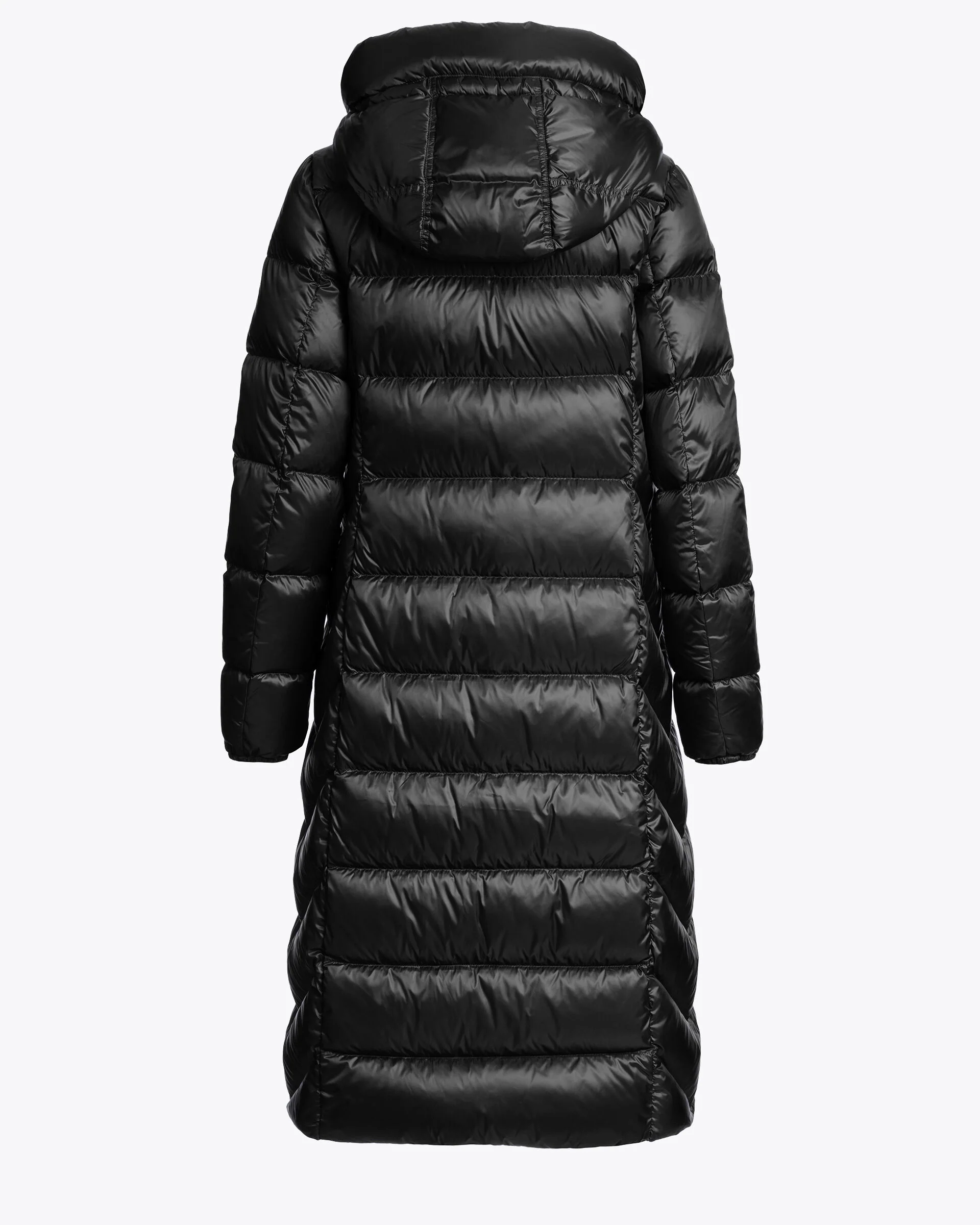 Parajumpers Leah Womens Hooded Down Coat - Black 541 - Image 3