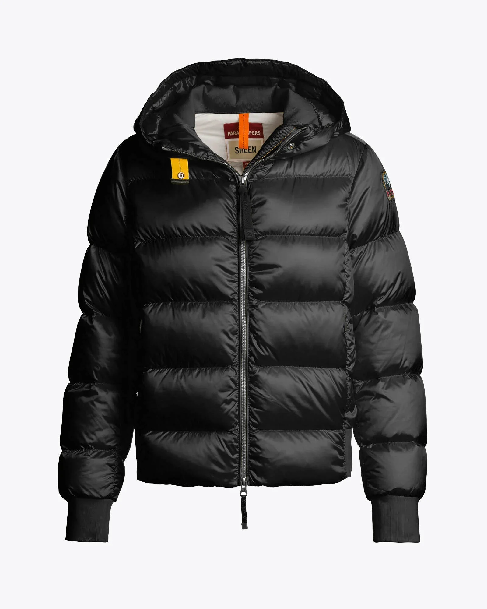Parajumpers Mariah Womens Hooded Down Bomber - Black 541 - Image 6