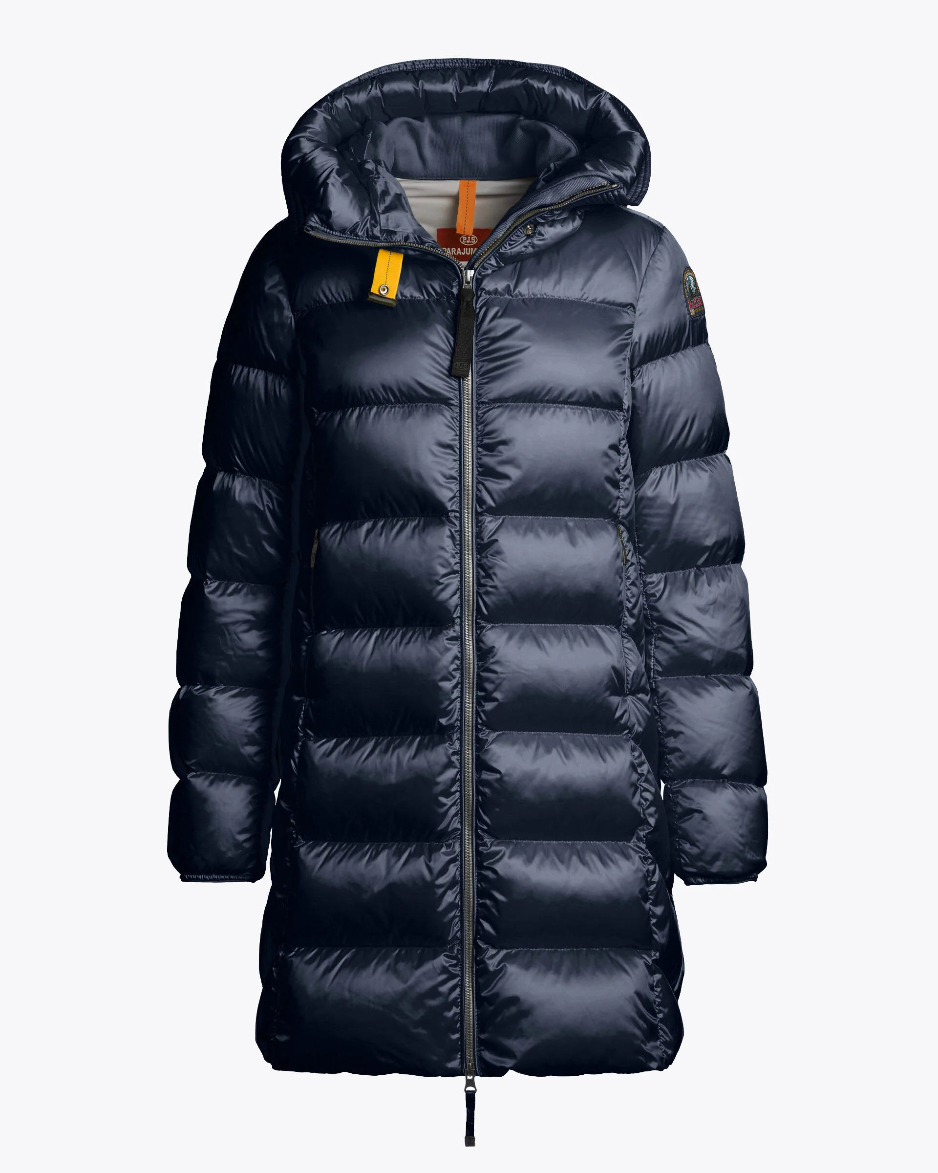 Parajumpers Marion Womens Hooded Down Jacket - Blue Navy 316 - Image 5