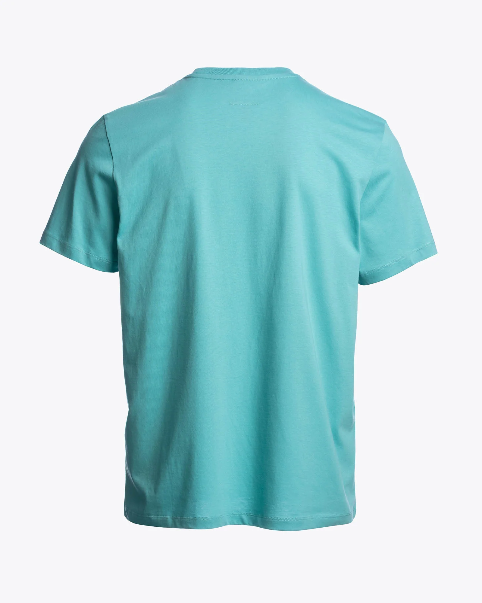 Parajumpers Patch Mens T-Shirt - Aqua 522 - Image 2