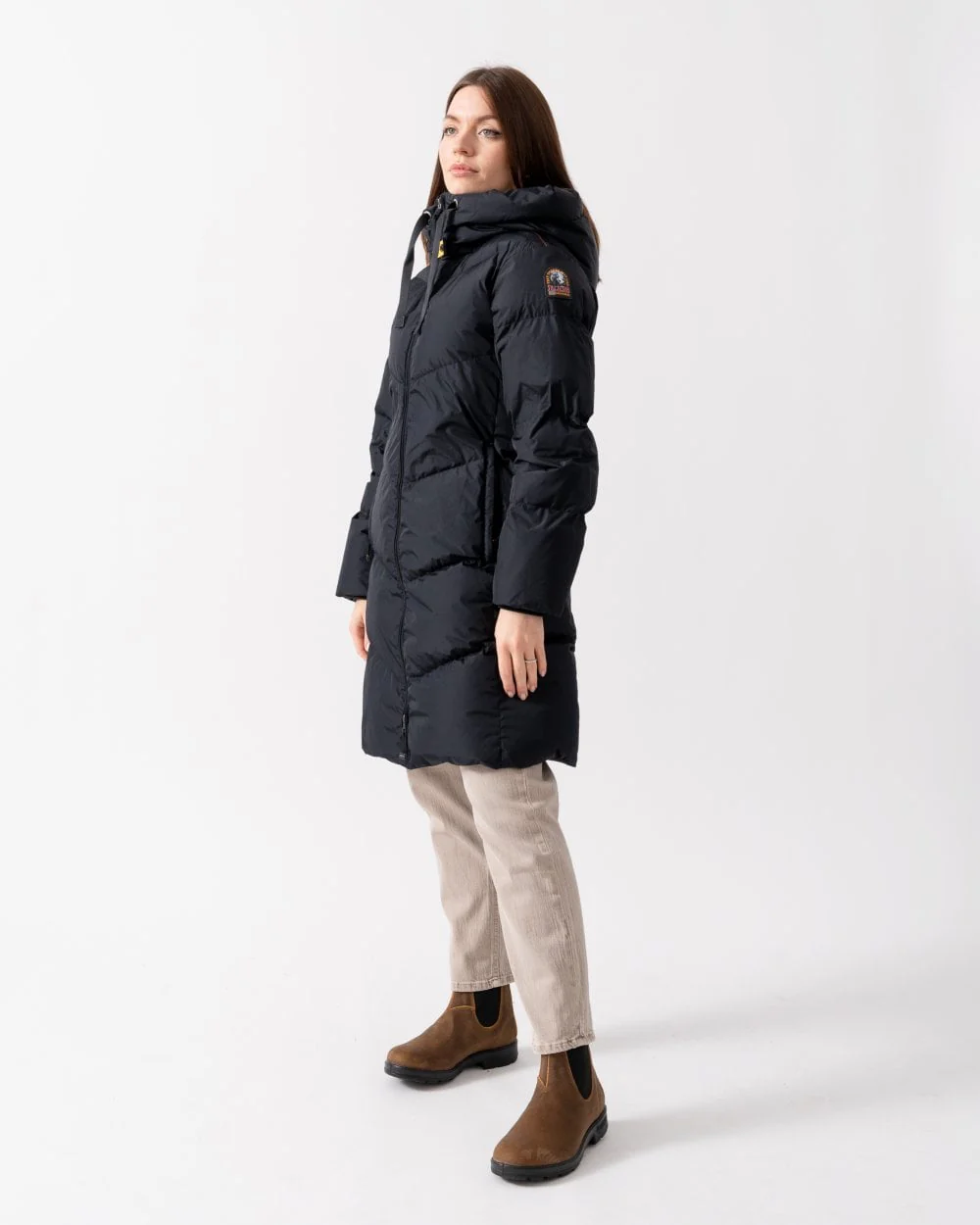 Parajumpers Rindou Womens Hooded Down Padded Coat - Image 4