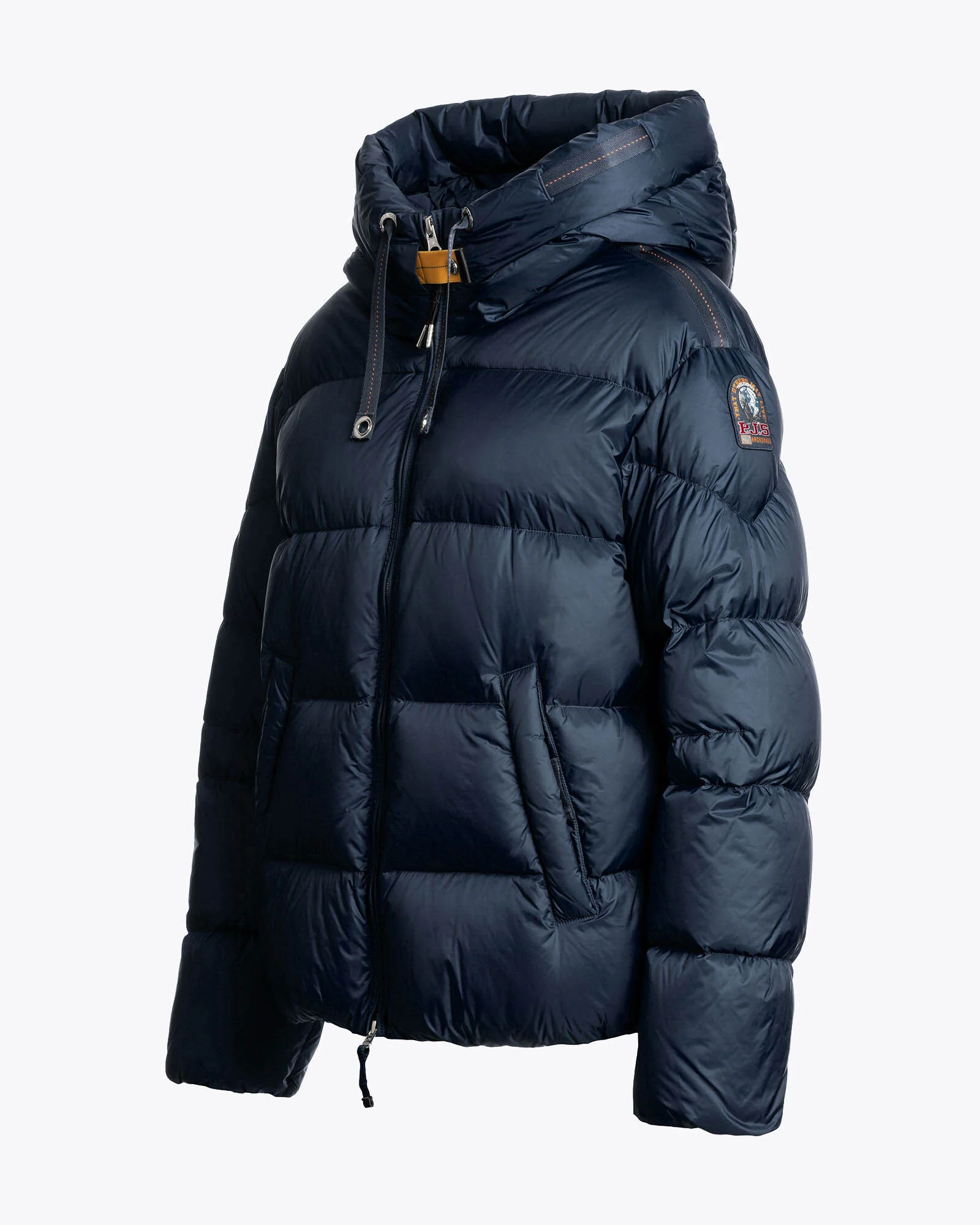 Parajumpers Tilly Womens Hooded Down Jacket - Blue Navy 316 - Image 2