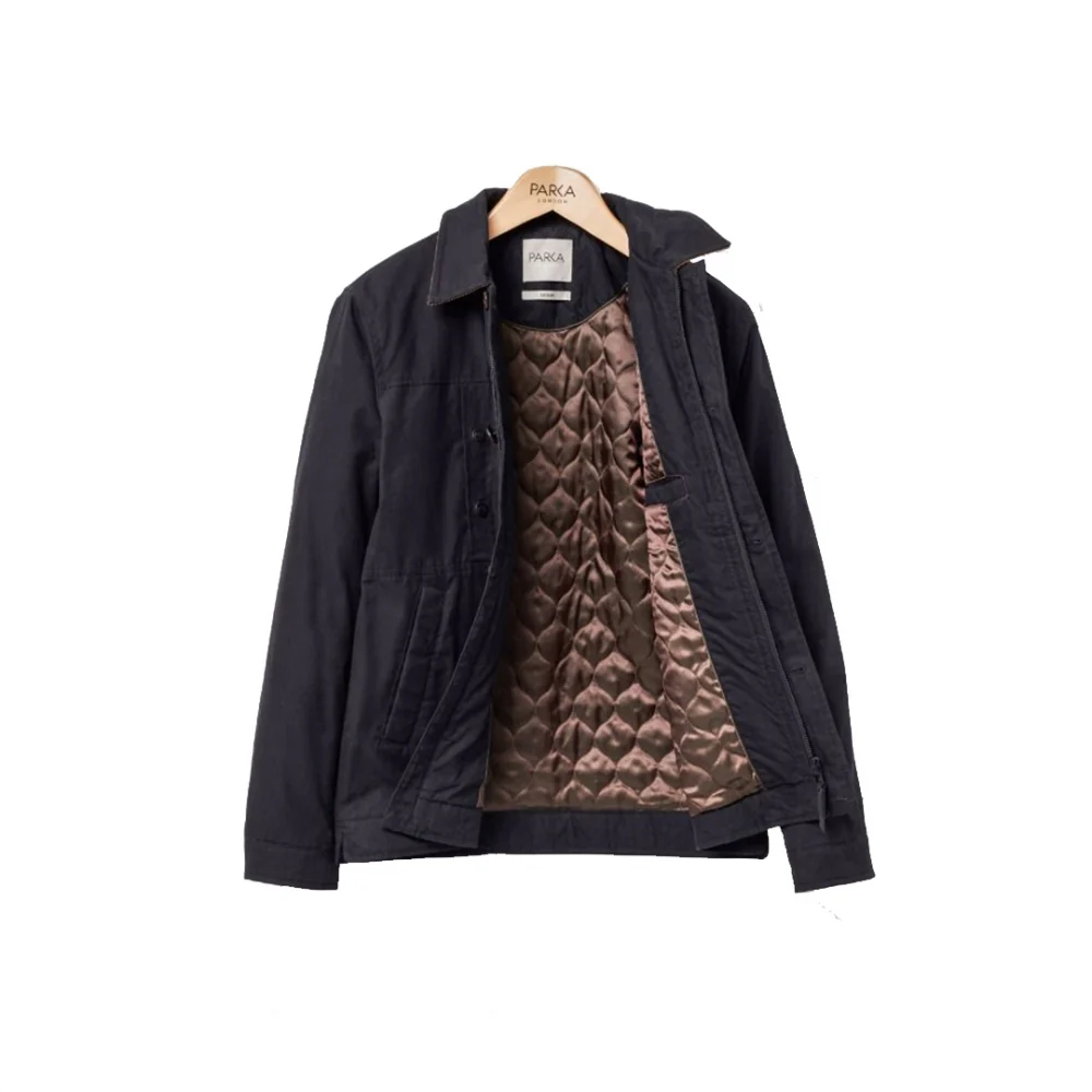 Parka London Cord Collar Mens Jacket - Image 2