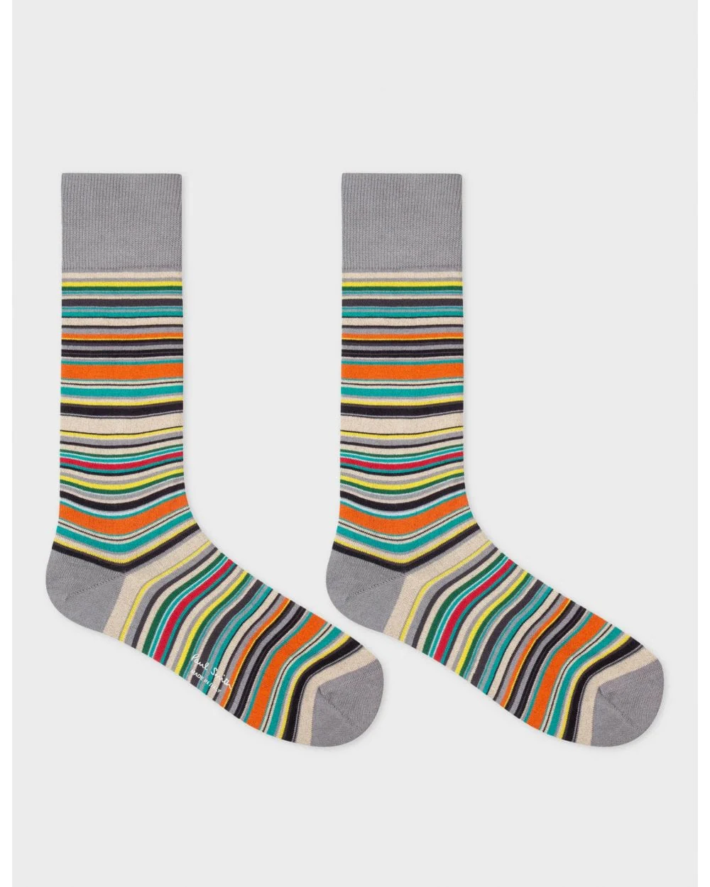 Paul Smith 2 Pack Mens Signature Stripe Socks - 2A Multi - Image 3
