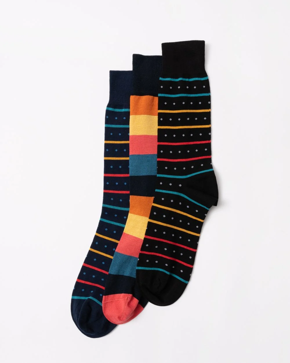 Paul Smith 3 Pack Mens Artist Stripe Socks