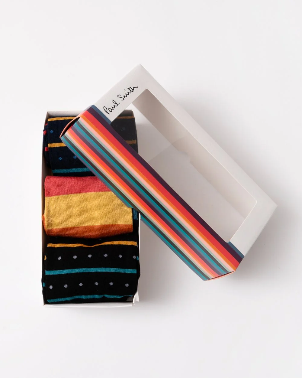 Paul Smith 3 Pack Mens Artist Stripe Socks - Image 5